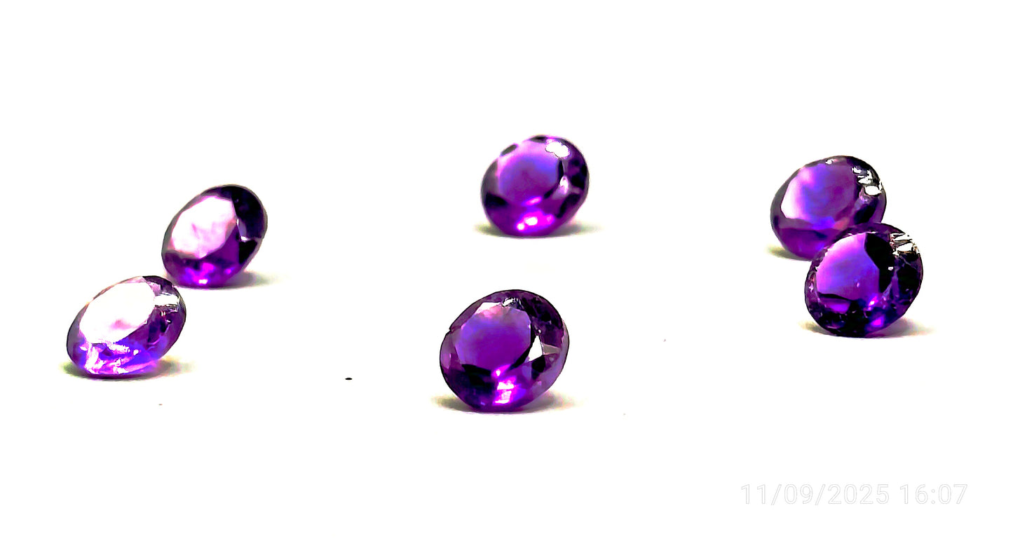 Amethyst Round 6mm