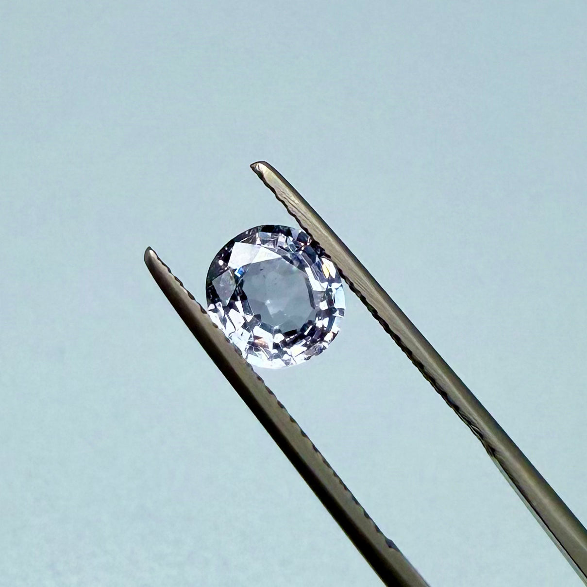 Grey Spinel Oval