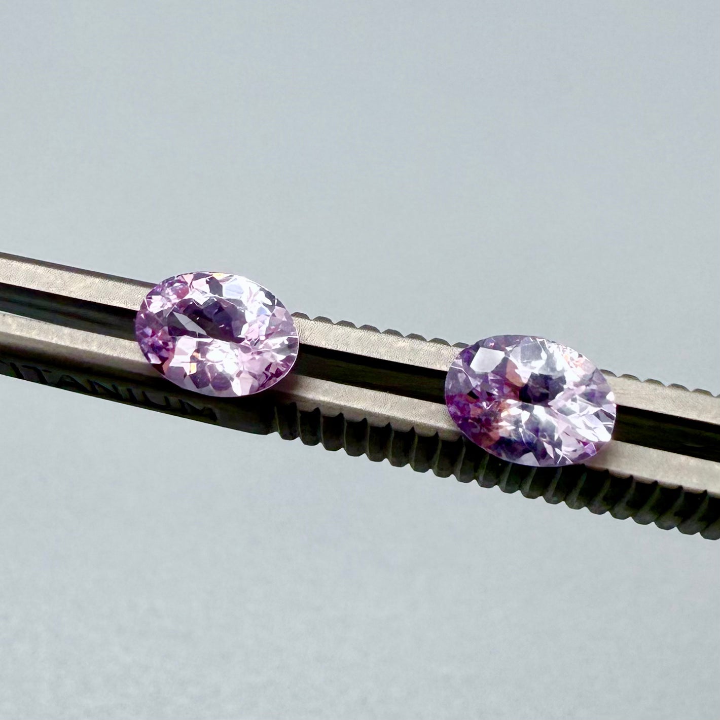 Pink Spinel Pair