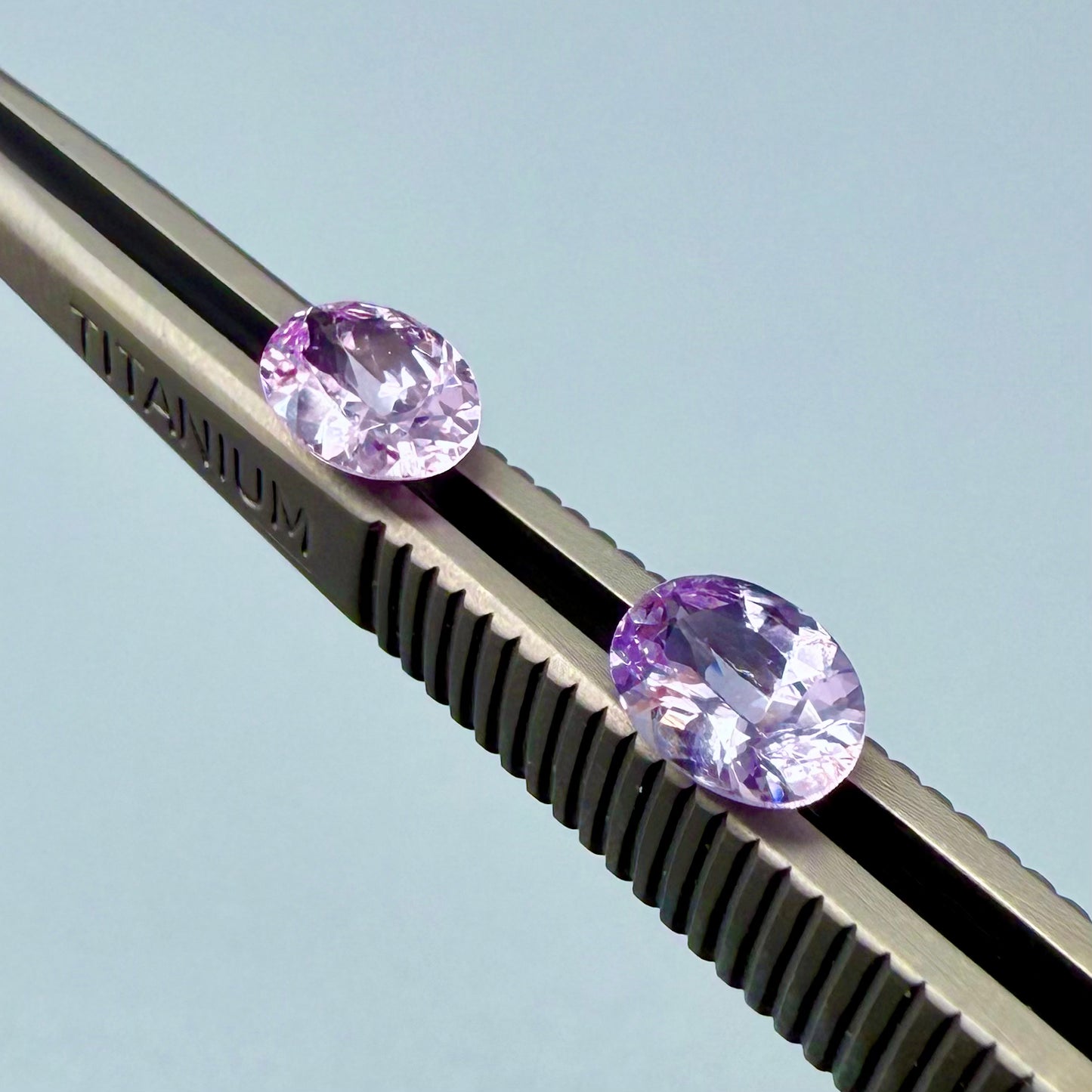 Pink Spinel Pair