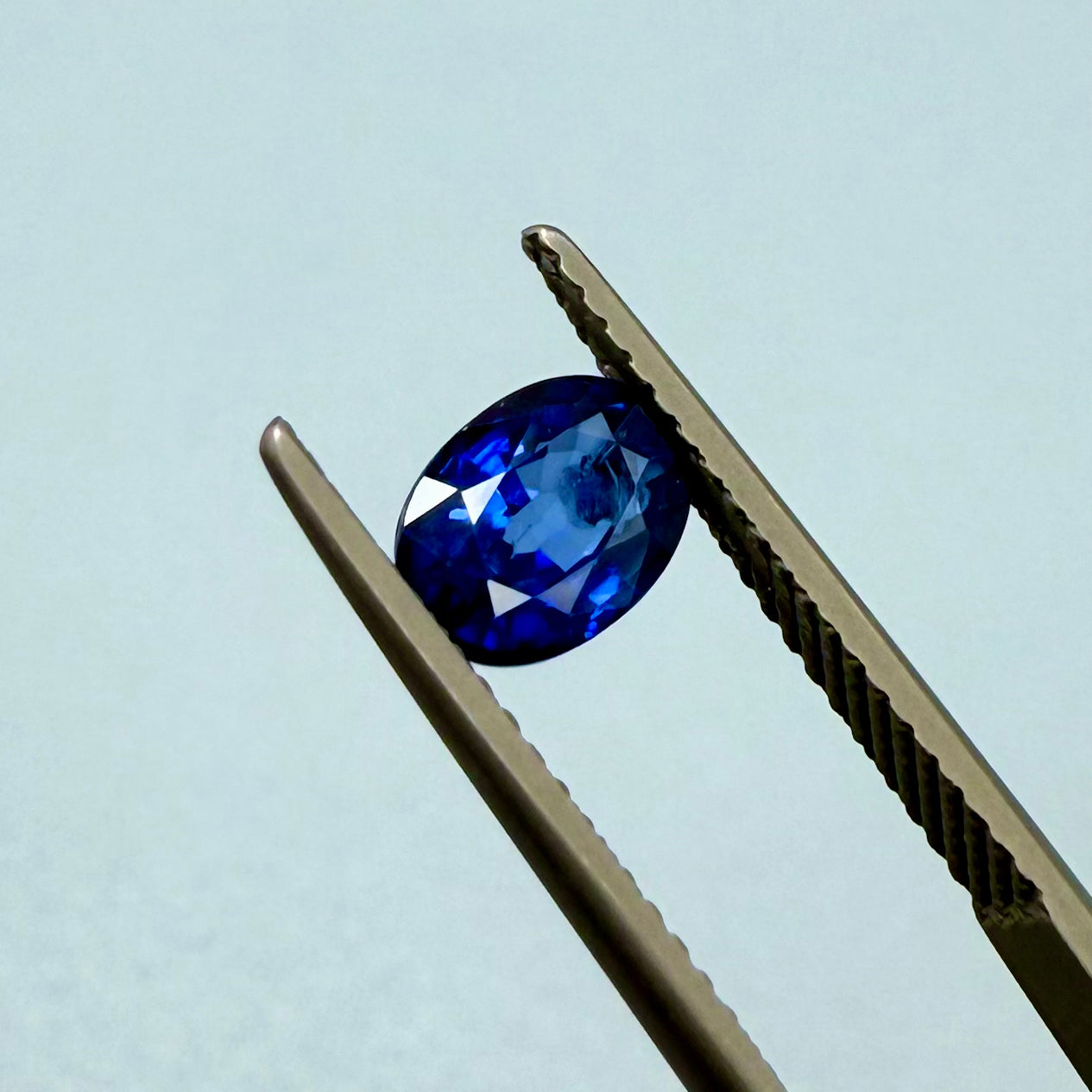 Blue Sapphire Oval