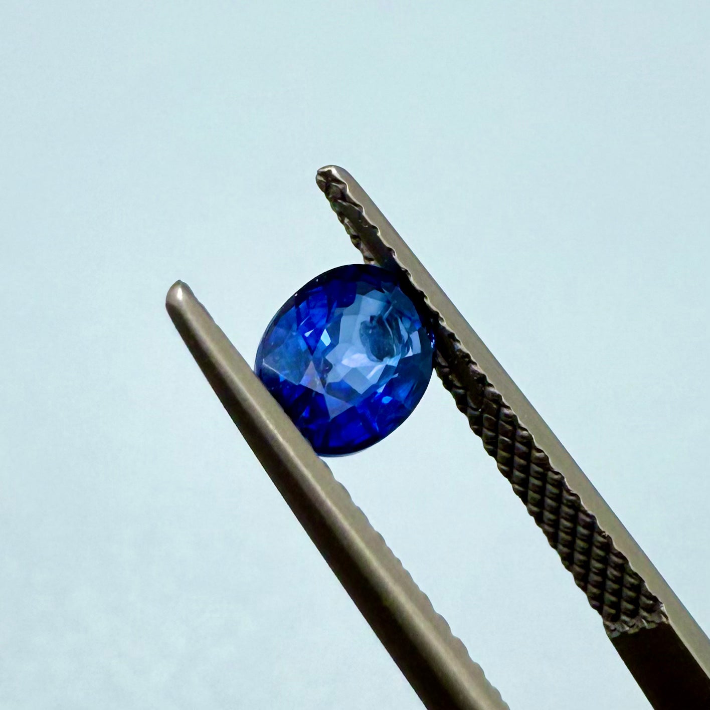 Blue Sapphire Oval