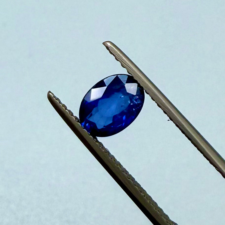 Blue Sapphire Oval