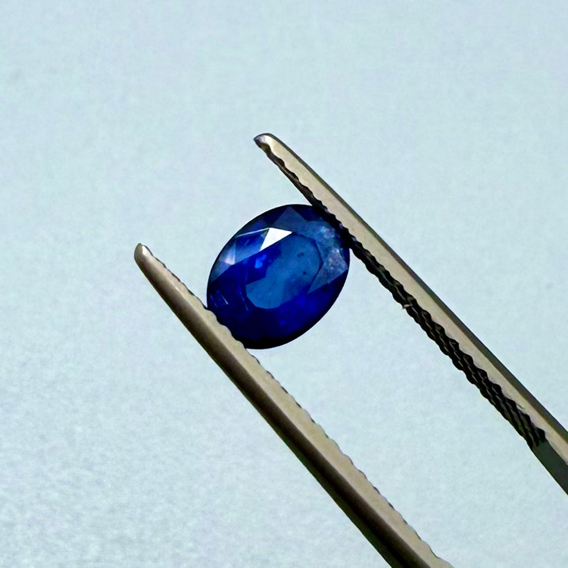 Blue Sapphire Oval