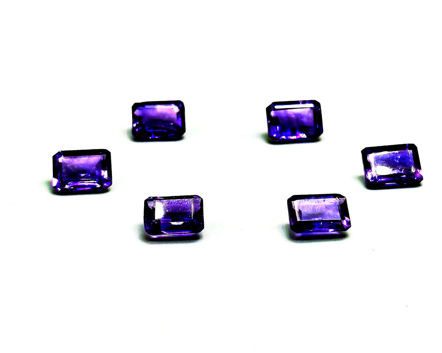 Amethyst Emerald Cut 7x5mm