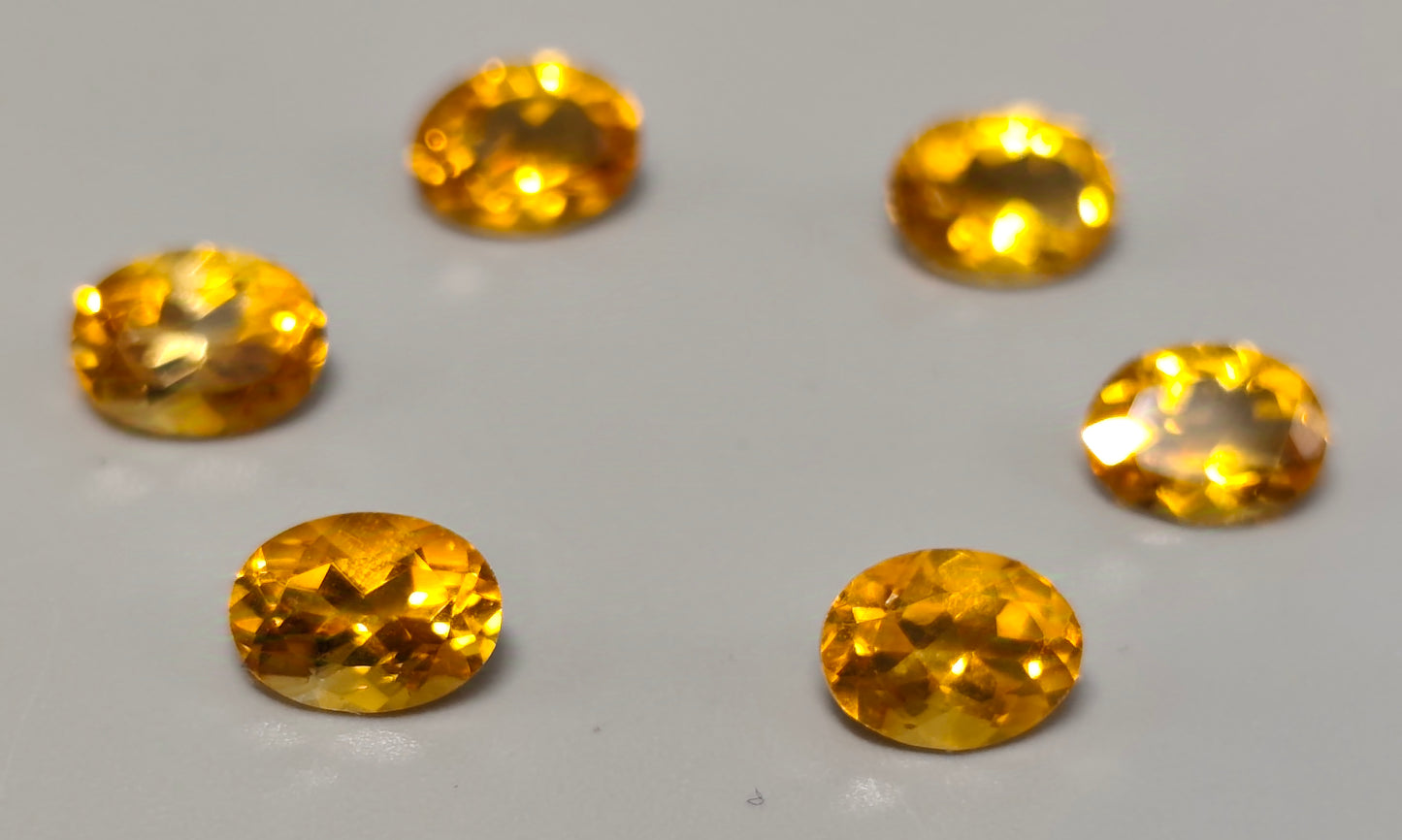 Citrine Oval 7x5mm