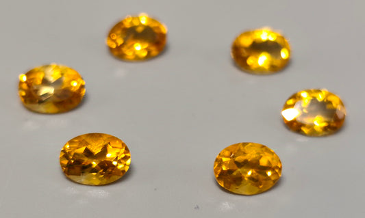 Citrine Oval 8x6mm