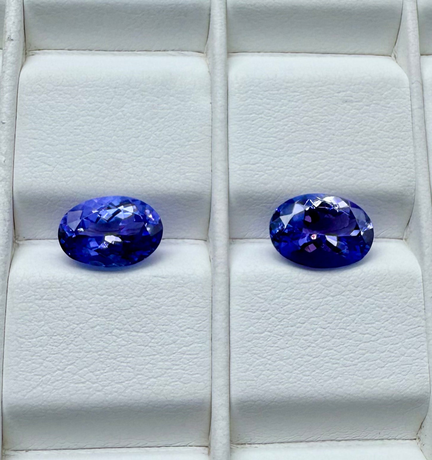 Tanzanite Pair 9x7