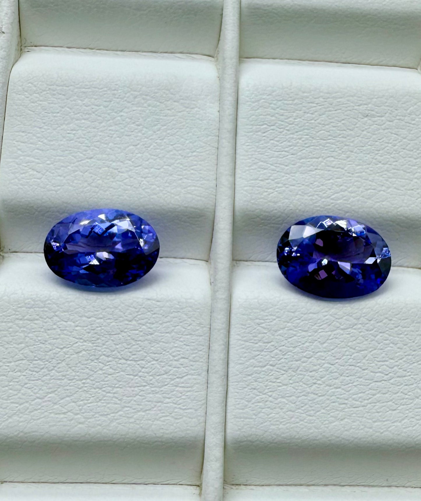 Tanzanite Pair 9x7