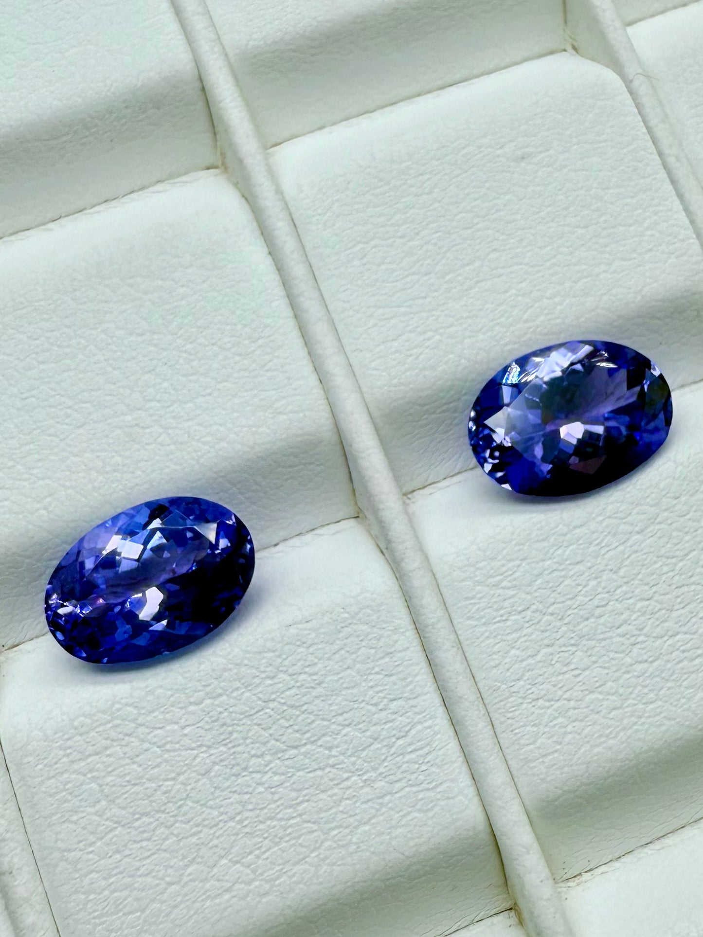 Tanzanite Pair 9x7