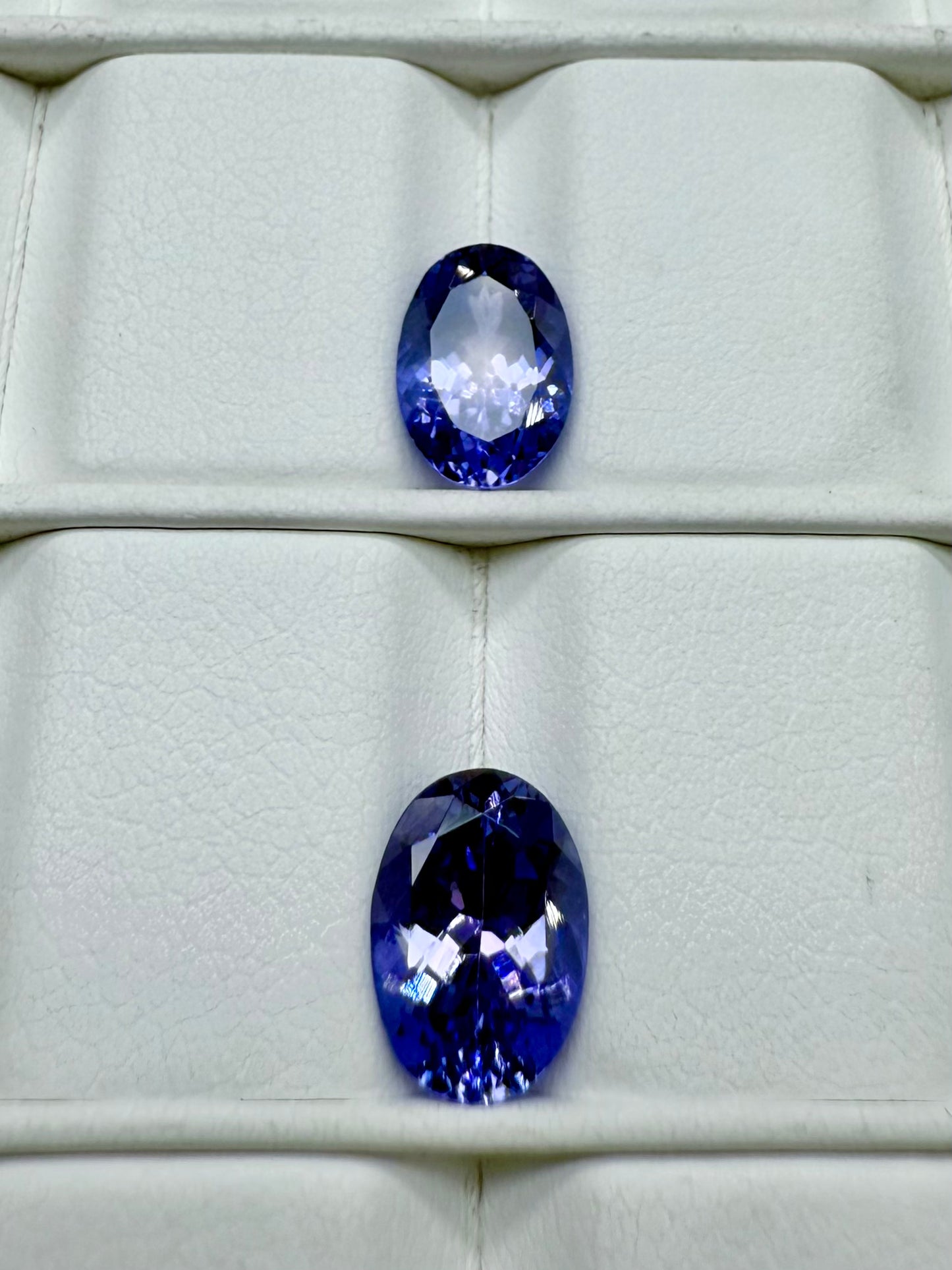Tanzanite Pair 9x7