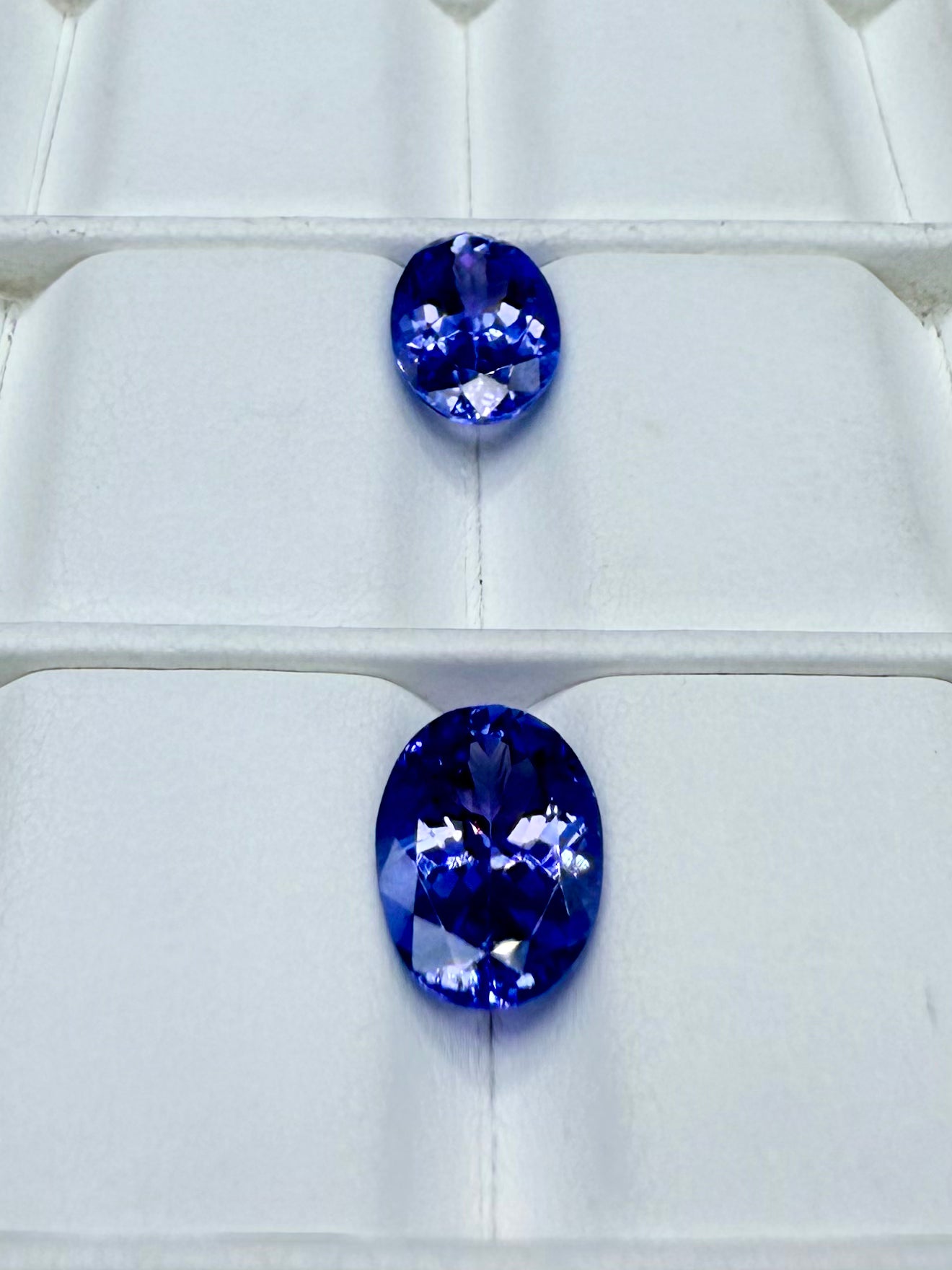 Tanzanite Pair 9x7