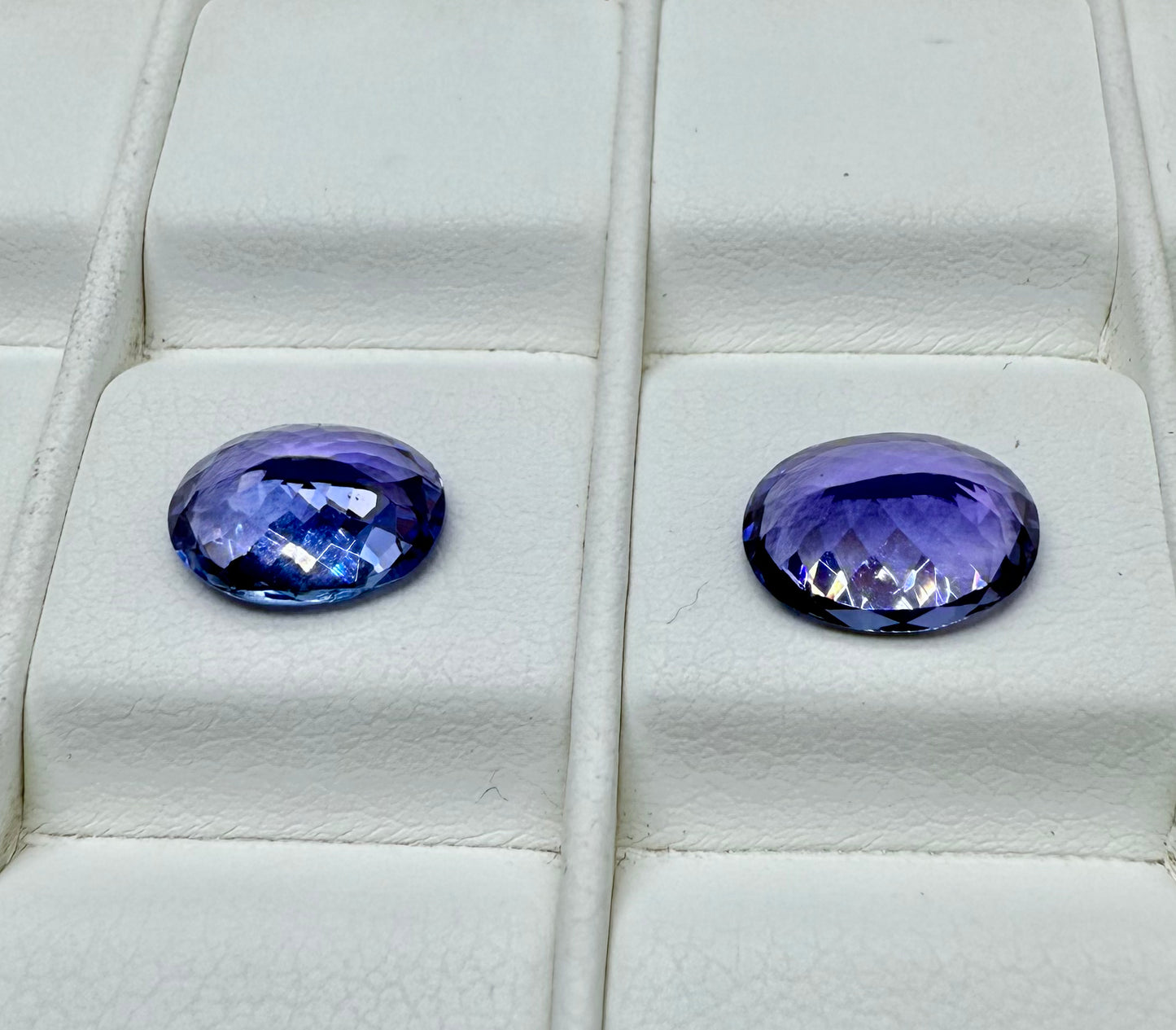 Tanzanite Pair 9x7