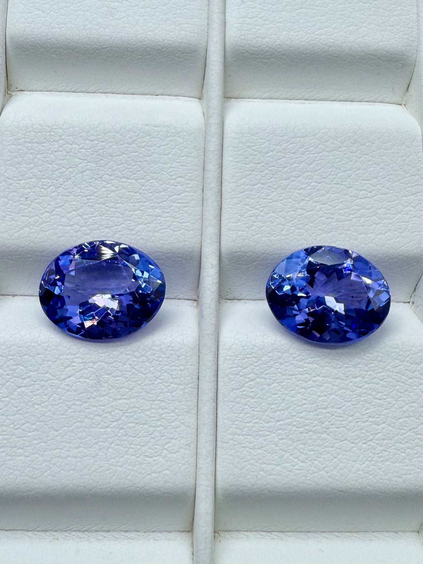 Tanzanite Pair 10x8