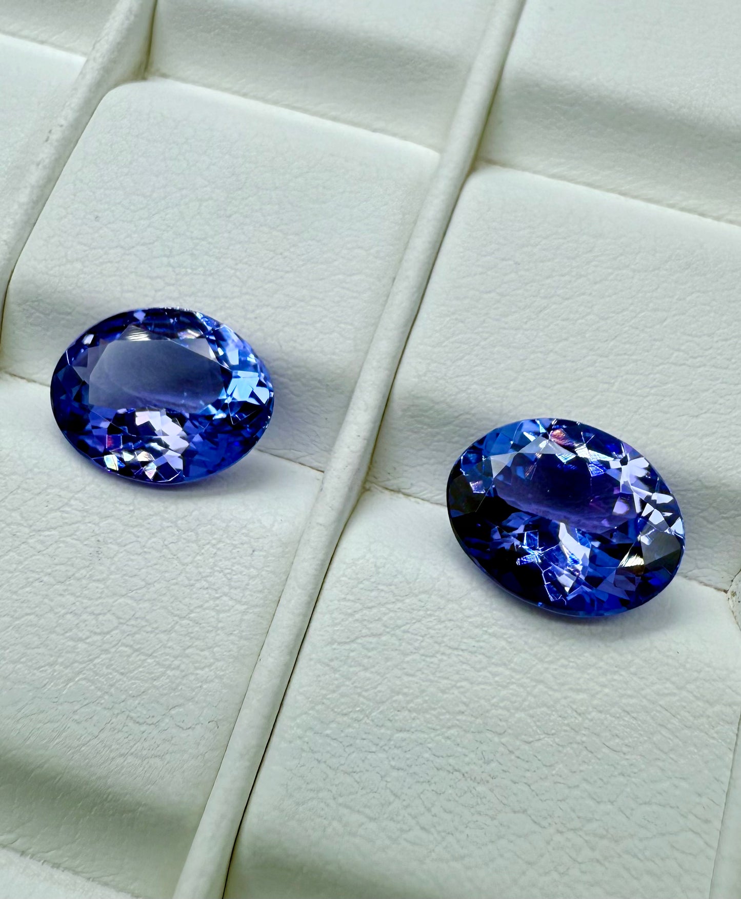 Tanzanite Pair 10x8