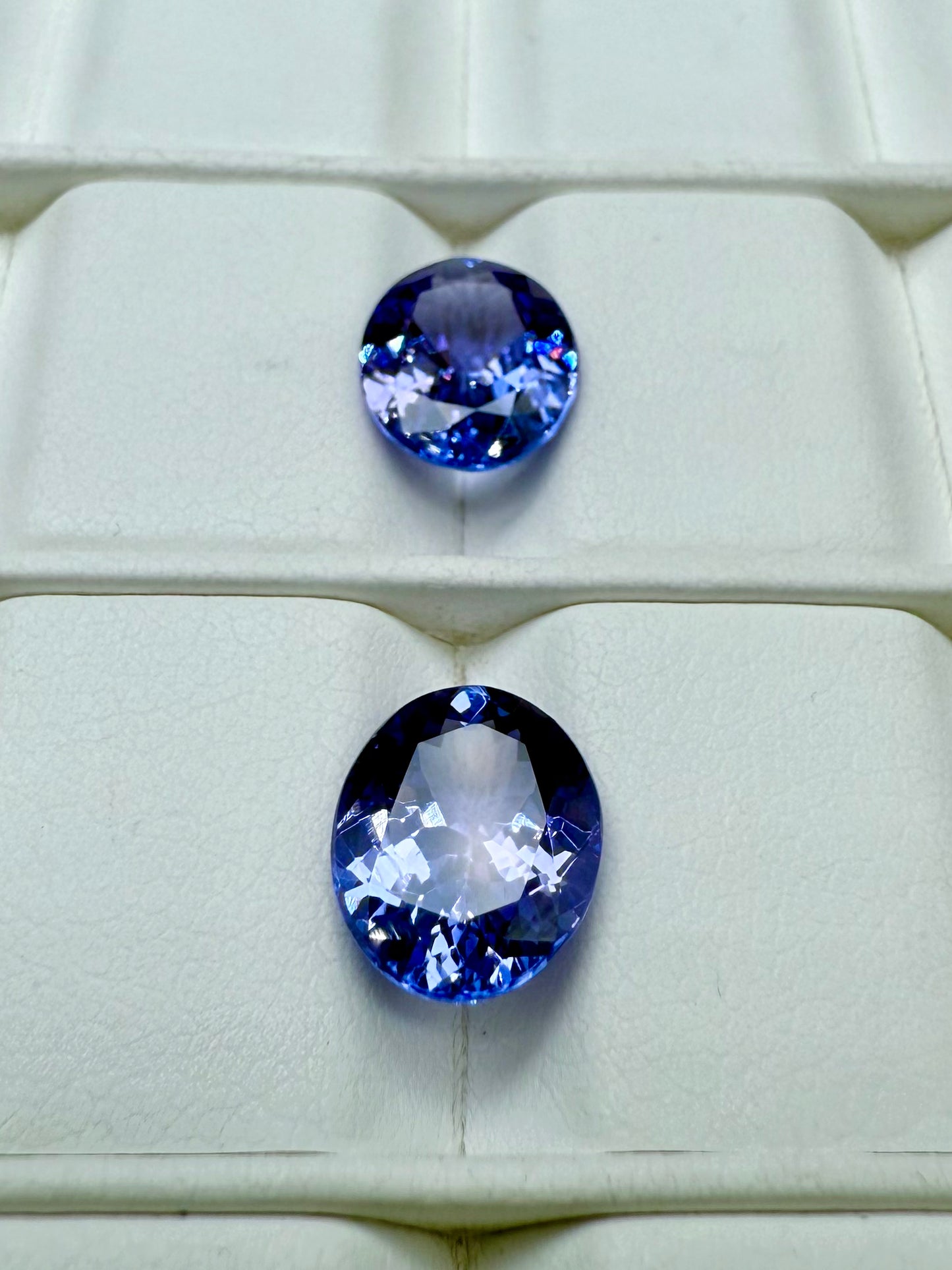 Tanzanite Pair 10x8