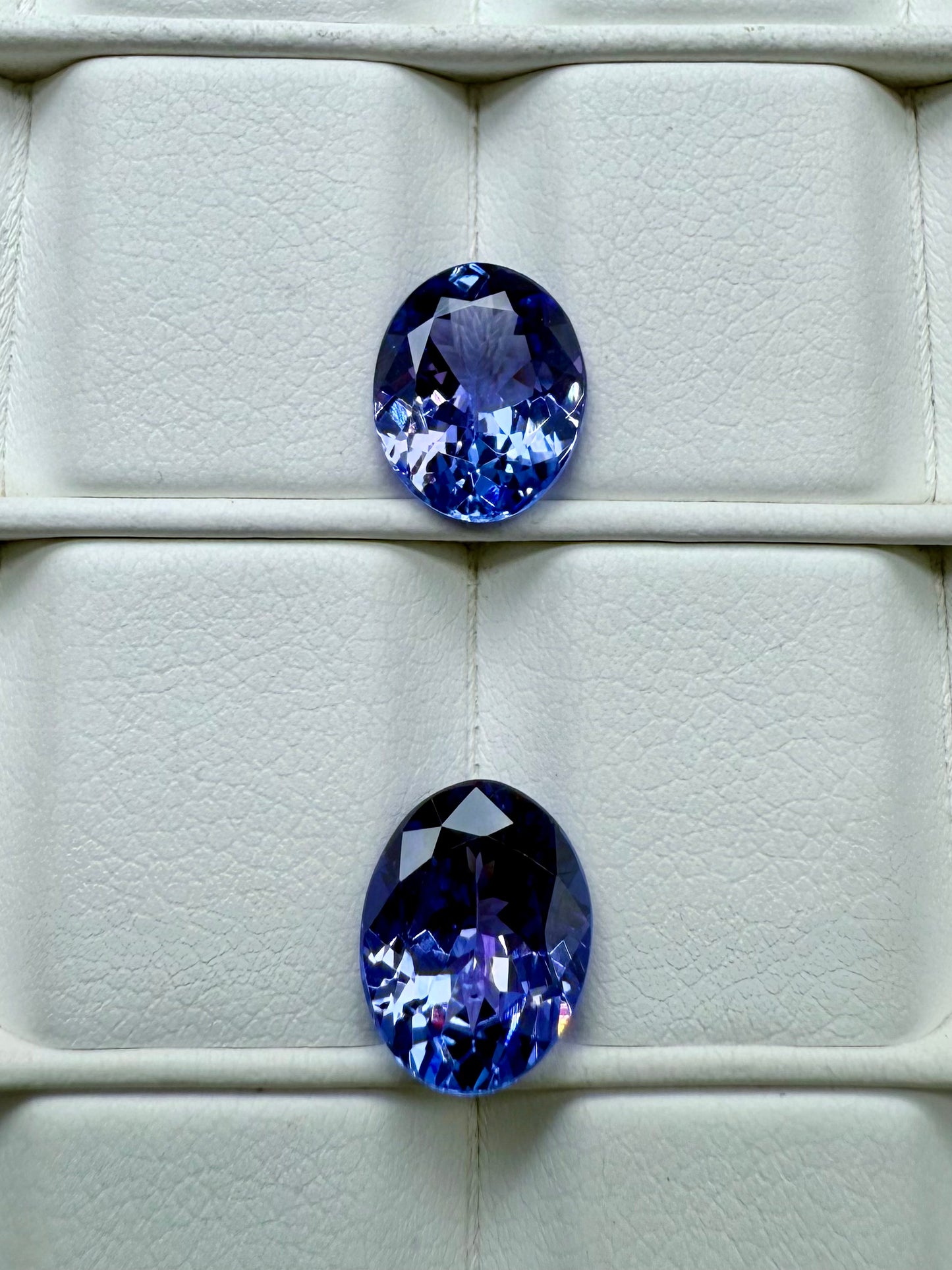 Tanzanite Pair 10x8
