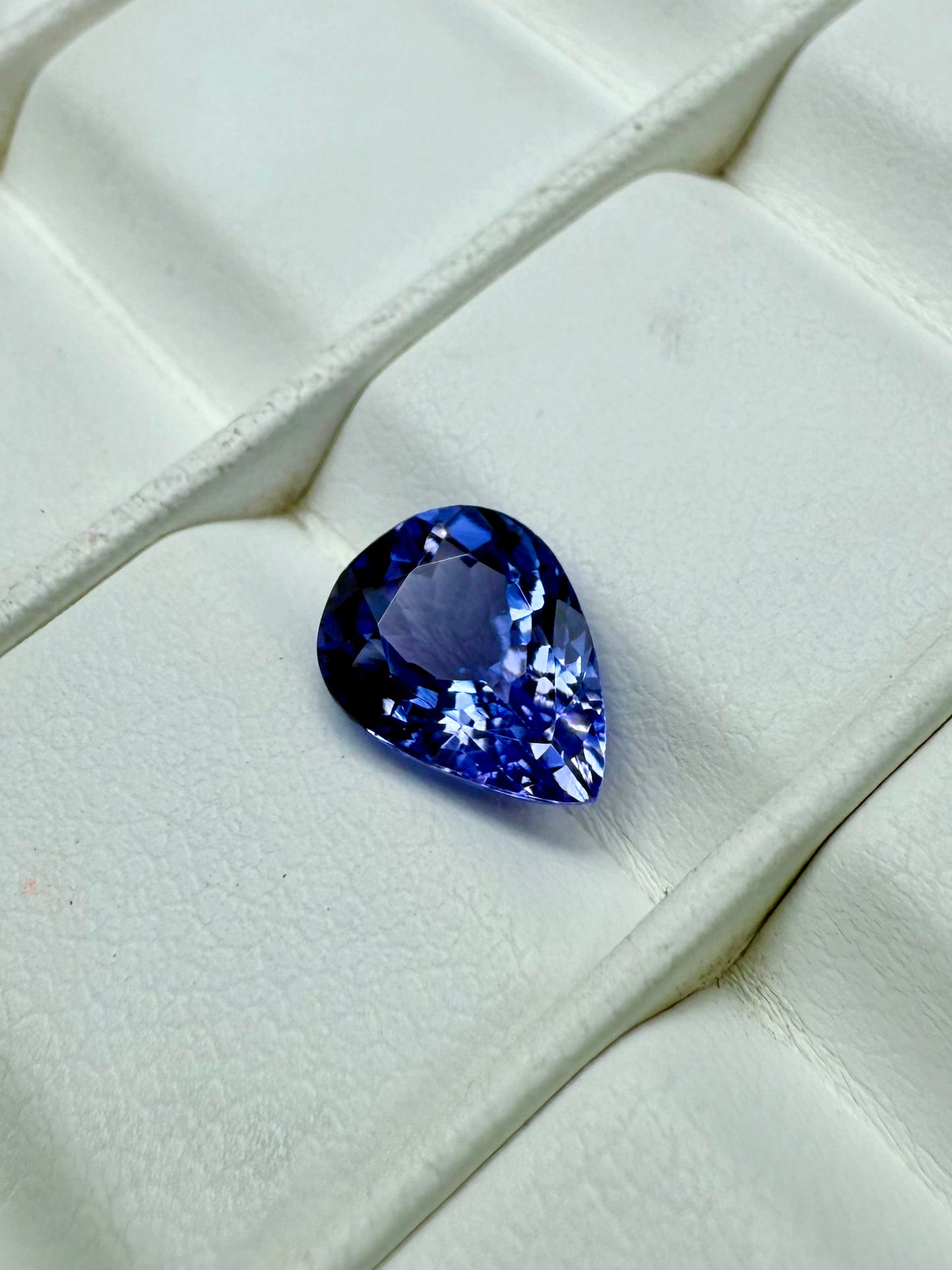 Tanzanite Pear 8.5x7