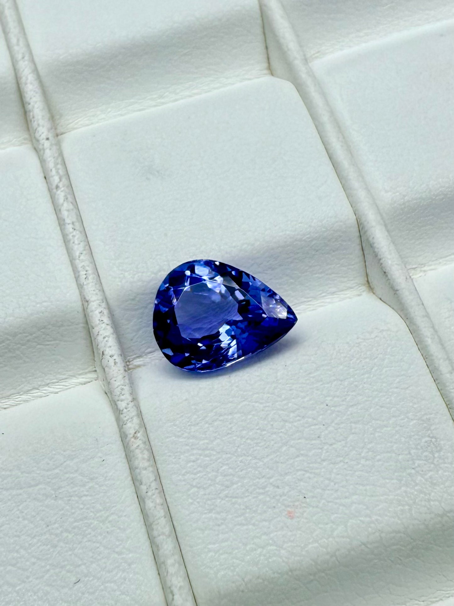 Tanzanite Pear 8.5x7