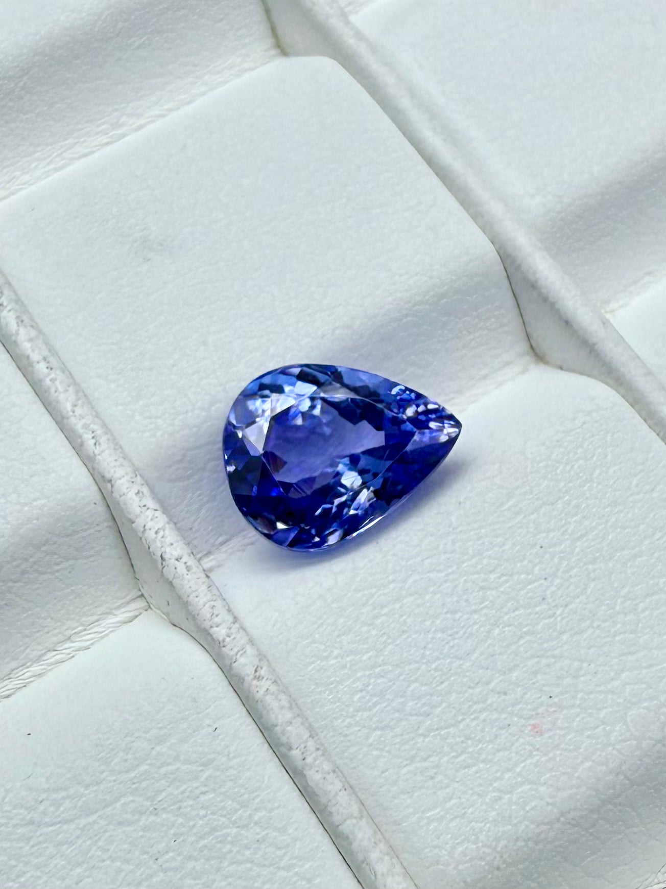 Tanzanite Pear 8.5x7