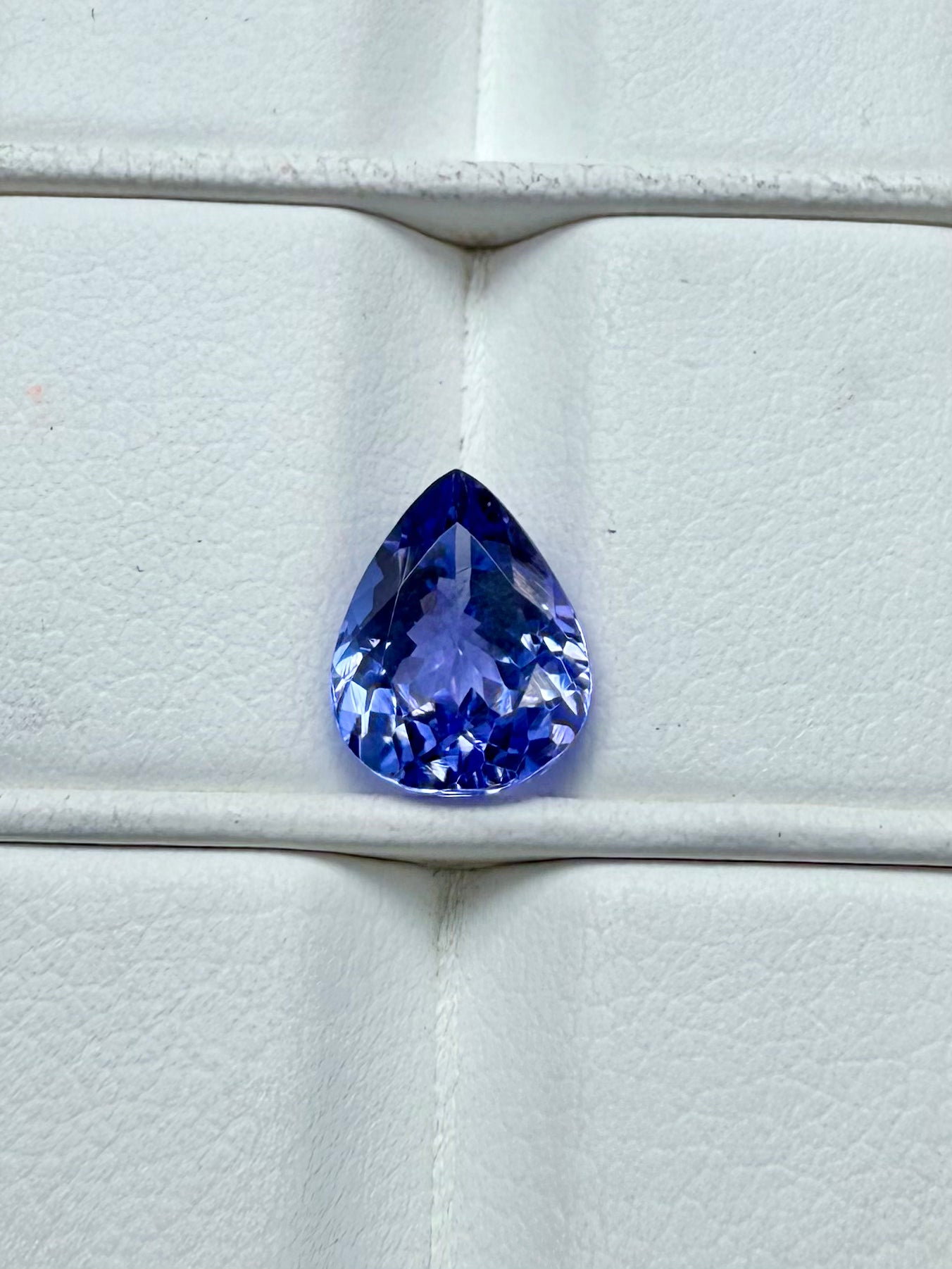 Tanzanite Pear 8.5x7