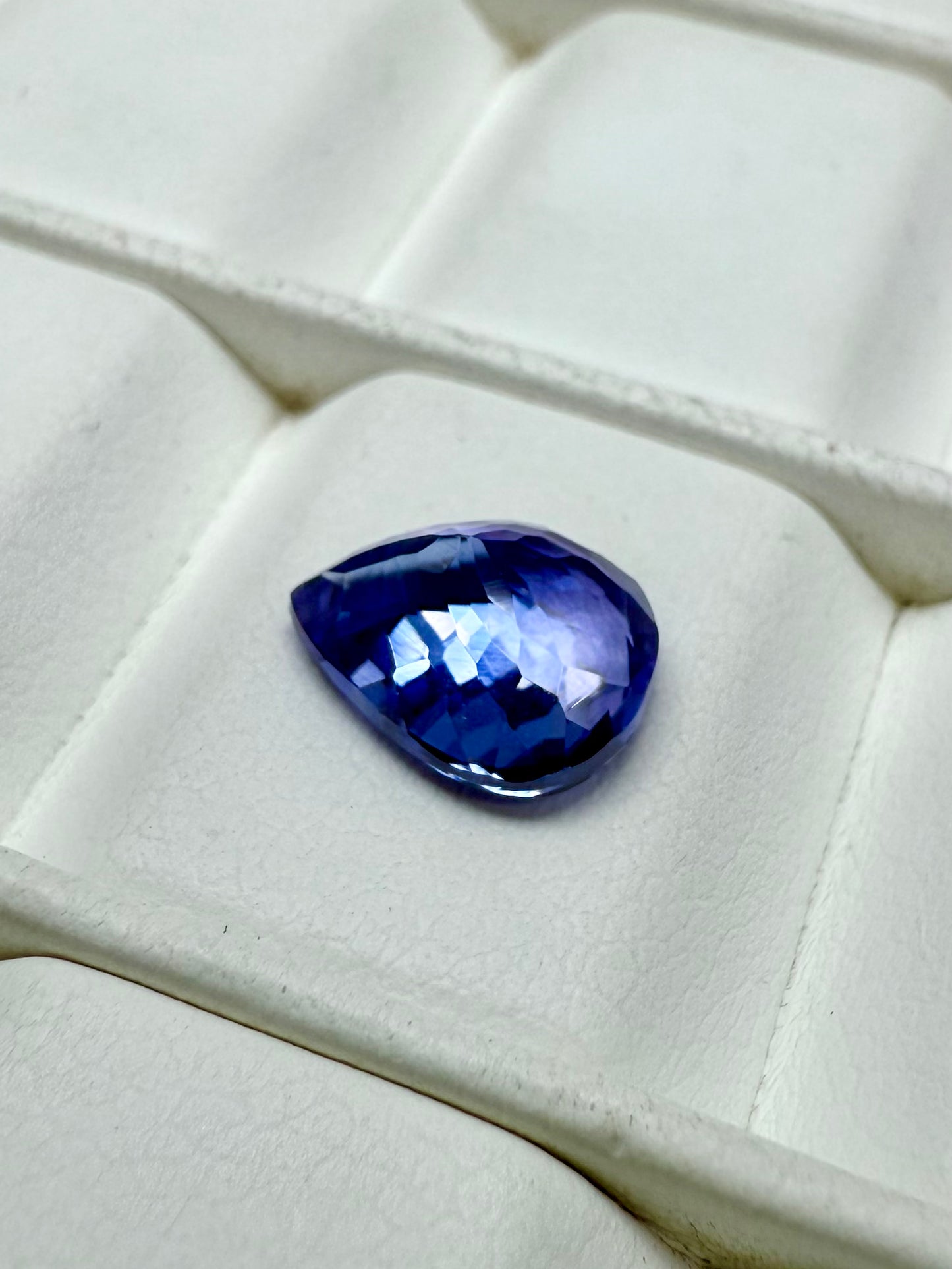 Tanzanite Pear 8.5x7