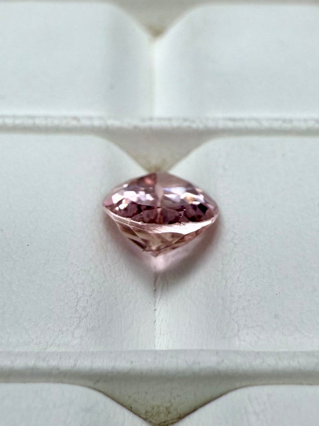 Light Pink Tourmaline Pear 8.5x6.5