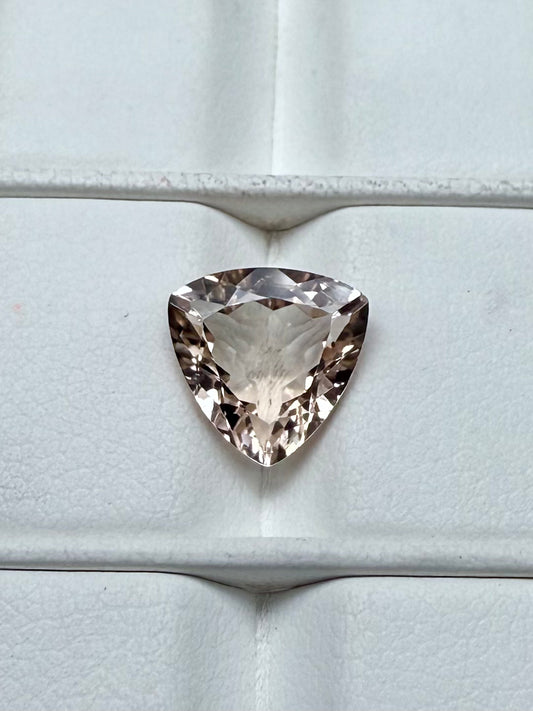 Champagne Tourmaline Trillion