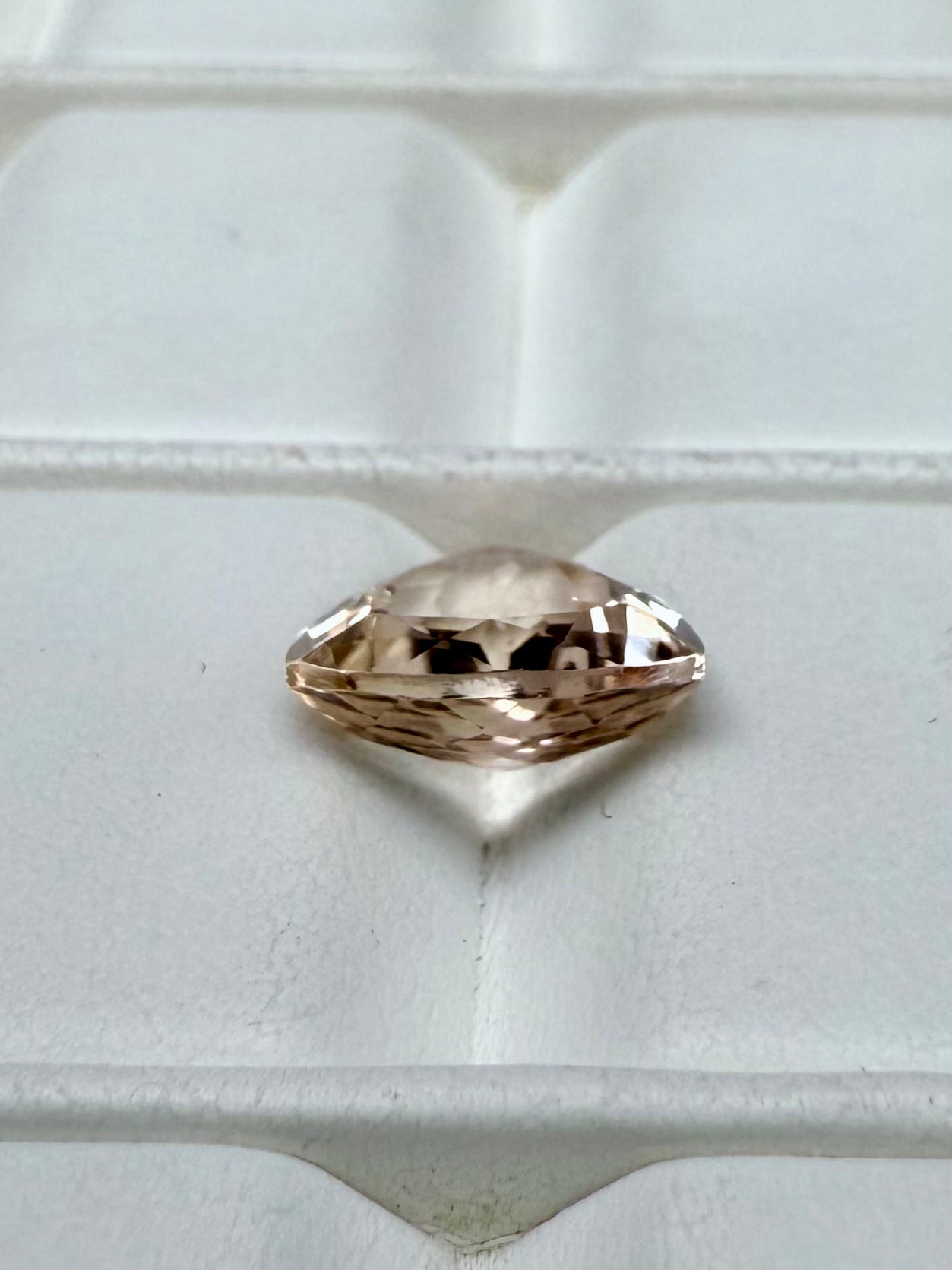 Champagne Tourmaline Trillion