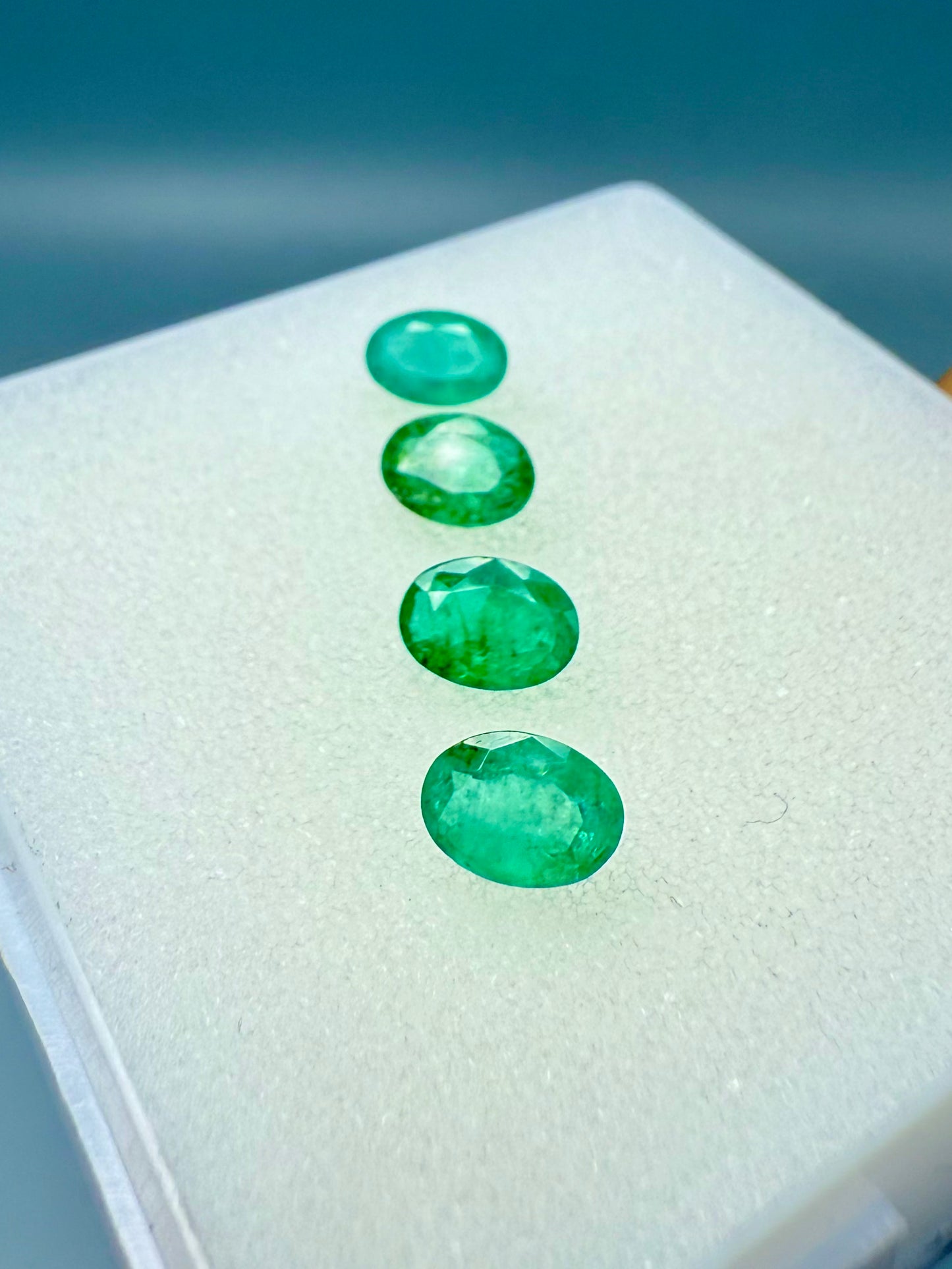 Emerald Lot 4pcs 7x5