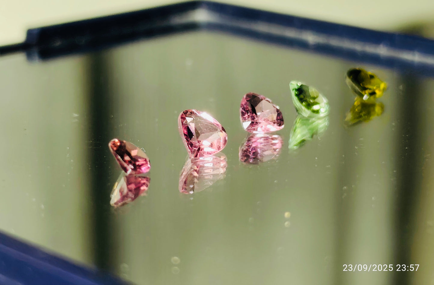 Tourmalines Multicolor 5pcs