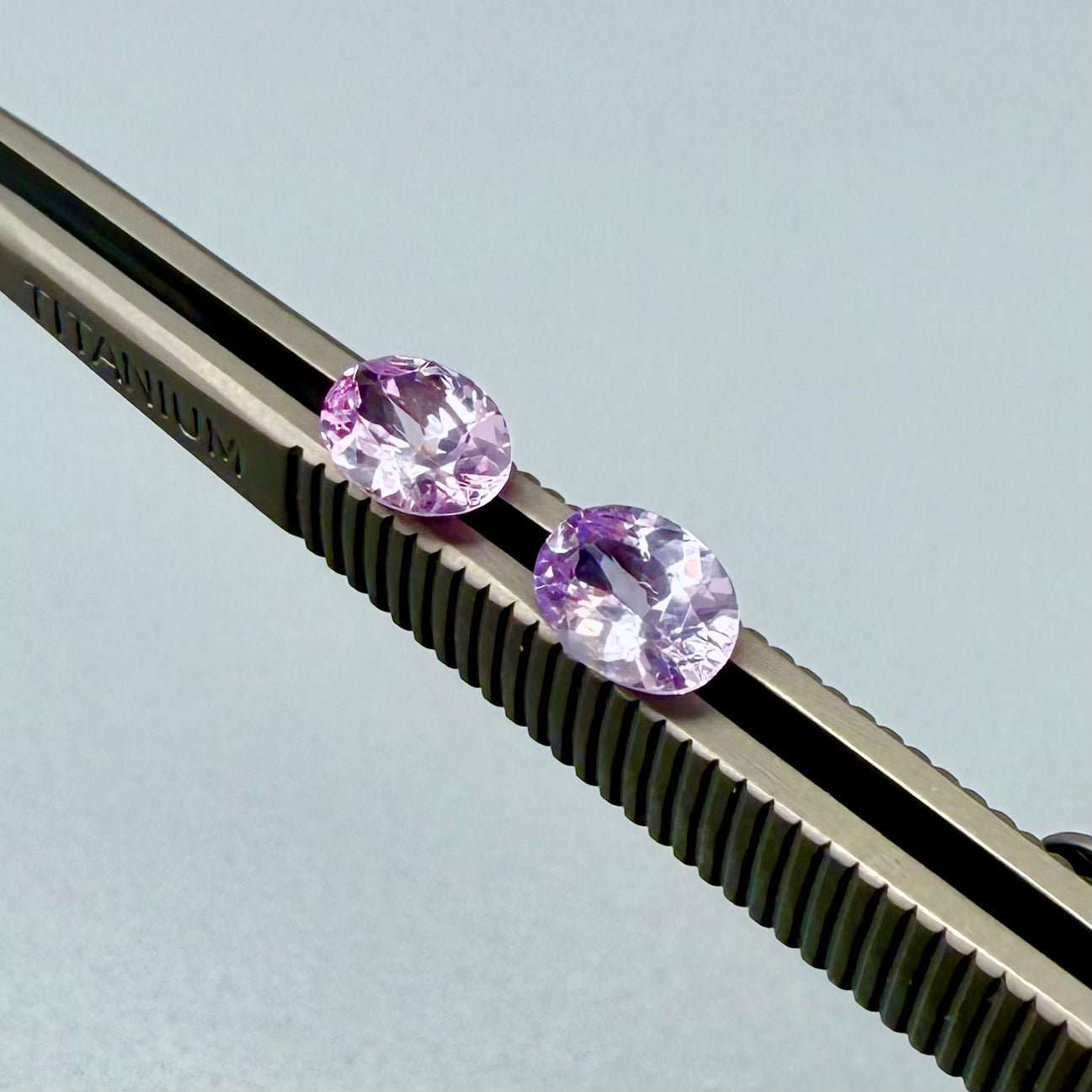 Pink Spinel Pair