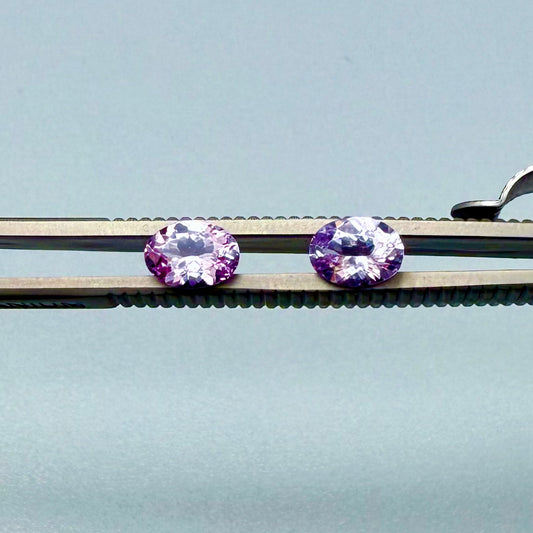 Pink Spinel Pair