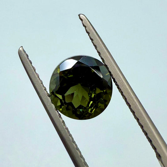 Green Tourmaline Round 6.5mm