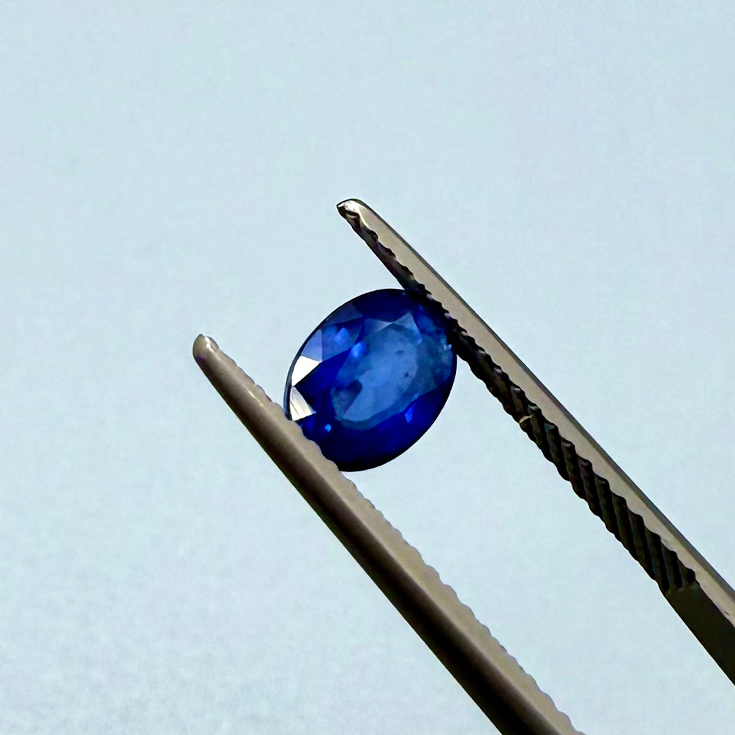 Blue Sapphire Oval