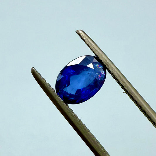 Blue Sapphire Oval