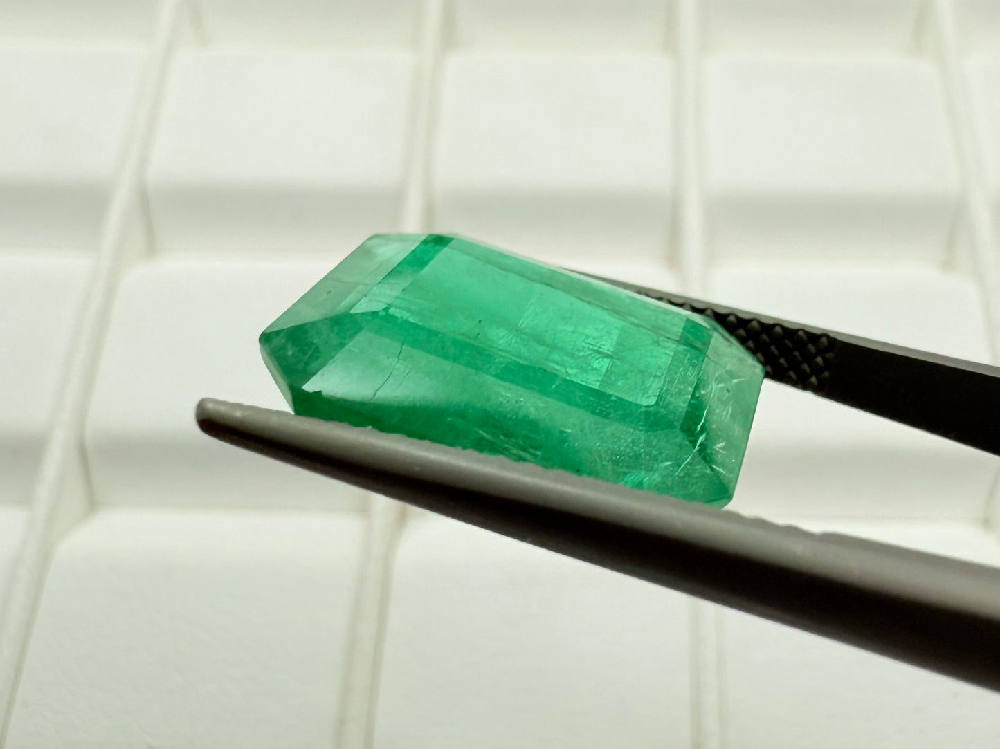 Emerald Zambia 15x13mm