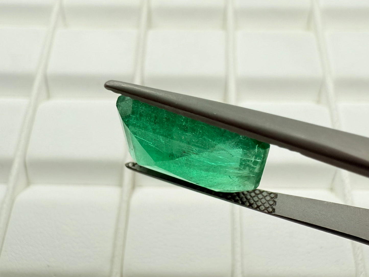Emerald Zambia 15x13mm