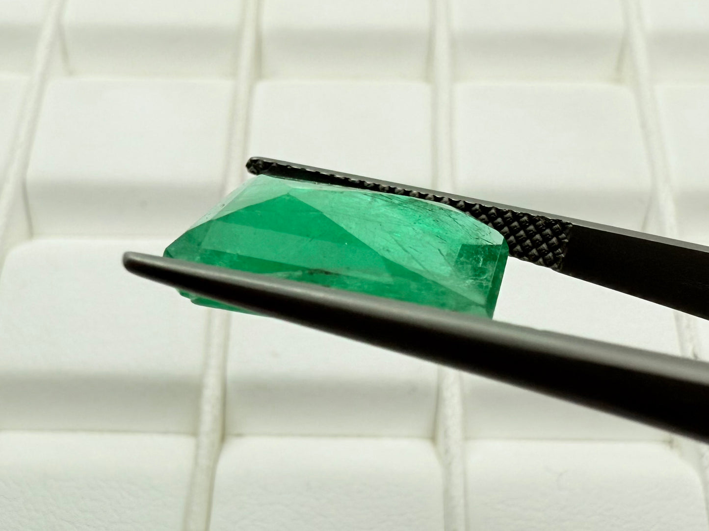 Emerald Zambia 15x13mm