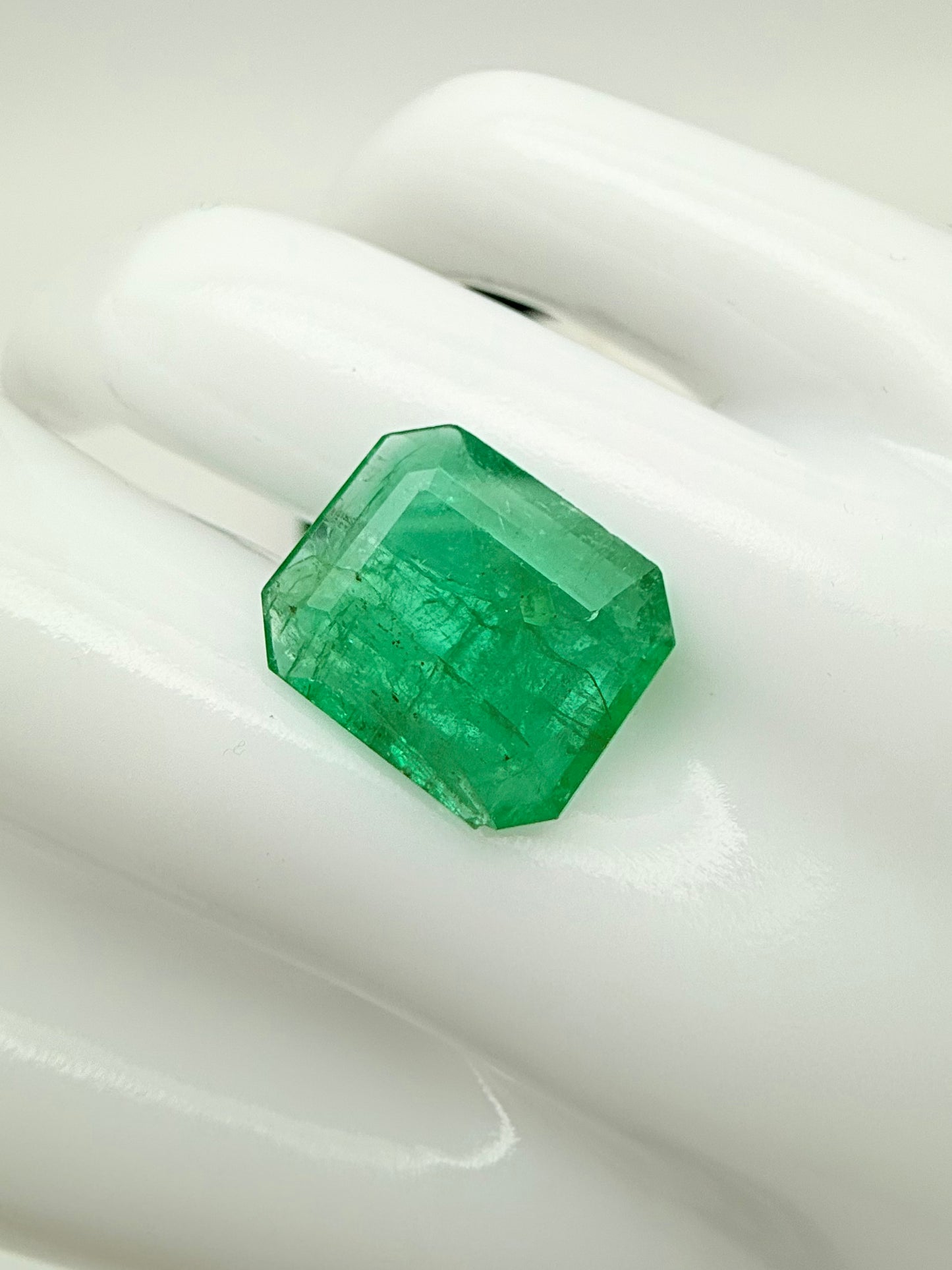 Emerald Zambia 15x13mm