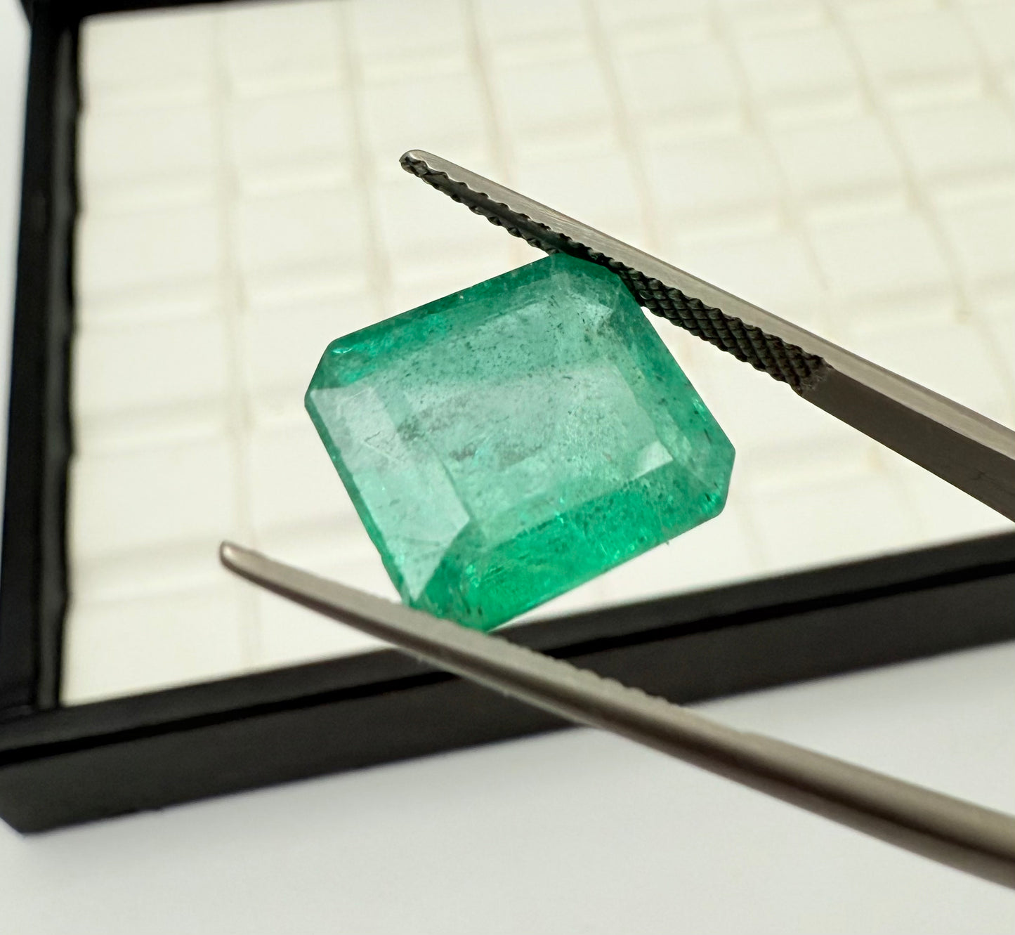 Emerald Zambia 13x11.5mm