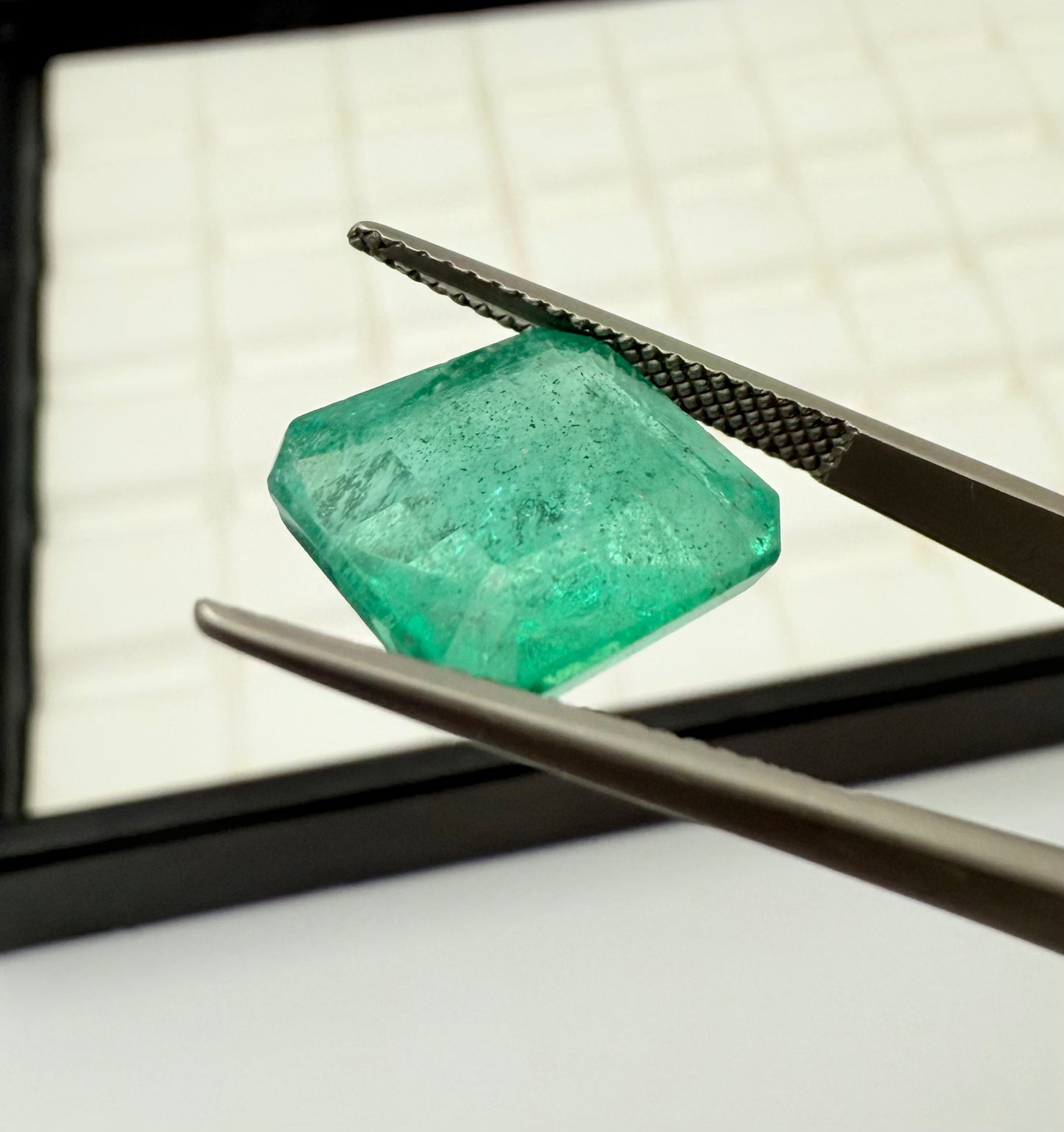 Emerald Zambia 13x11.5mm