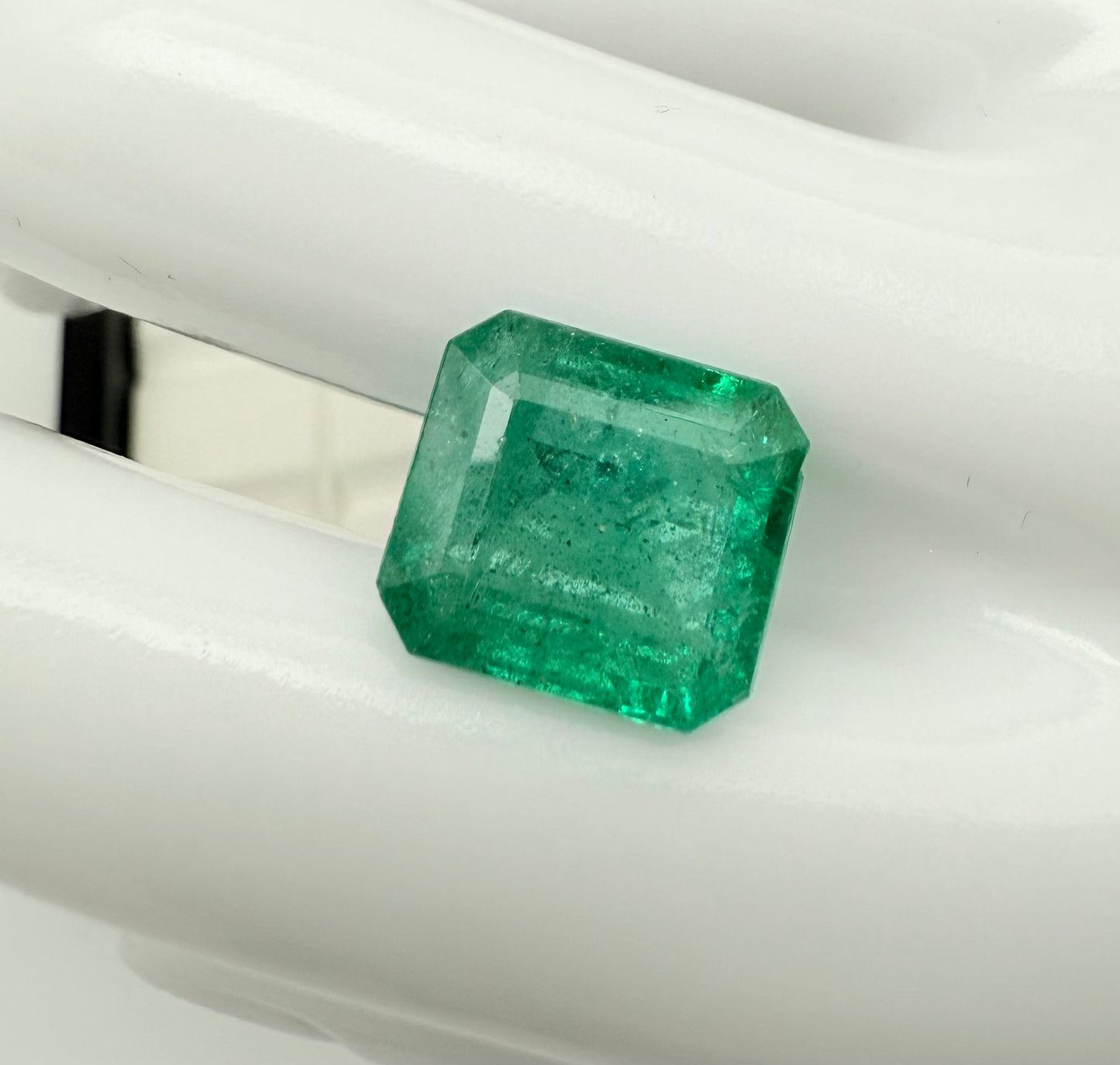 Emerald Zambia 13x11.5mm