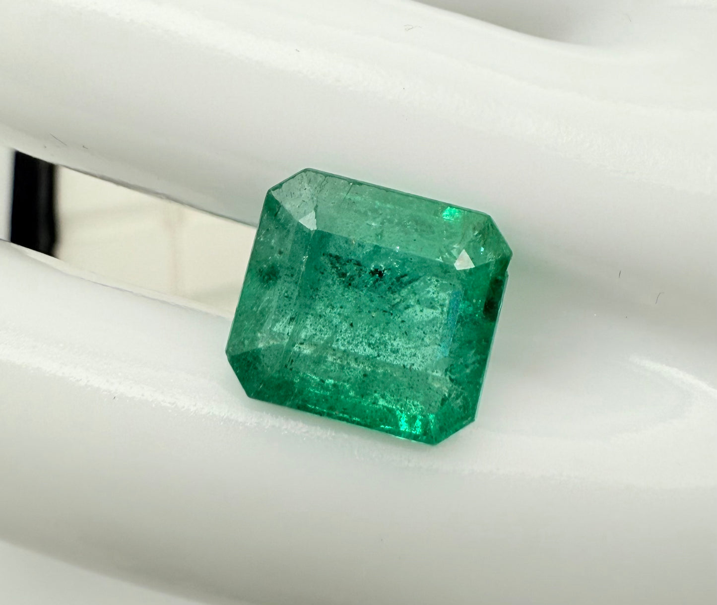 Emerald Zambia 13x11.5mm