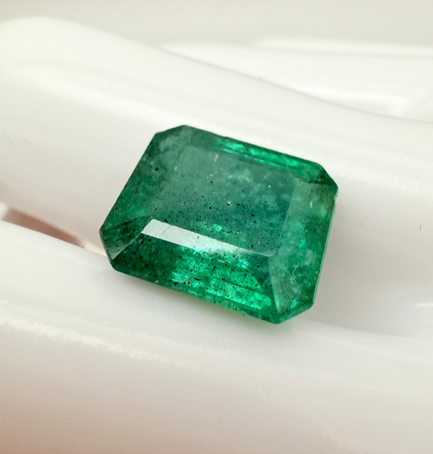 Emerald Zambia 13x11.5mm