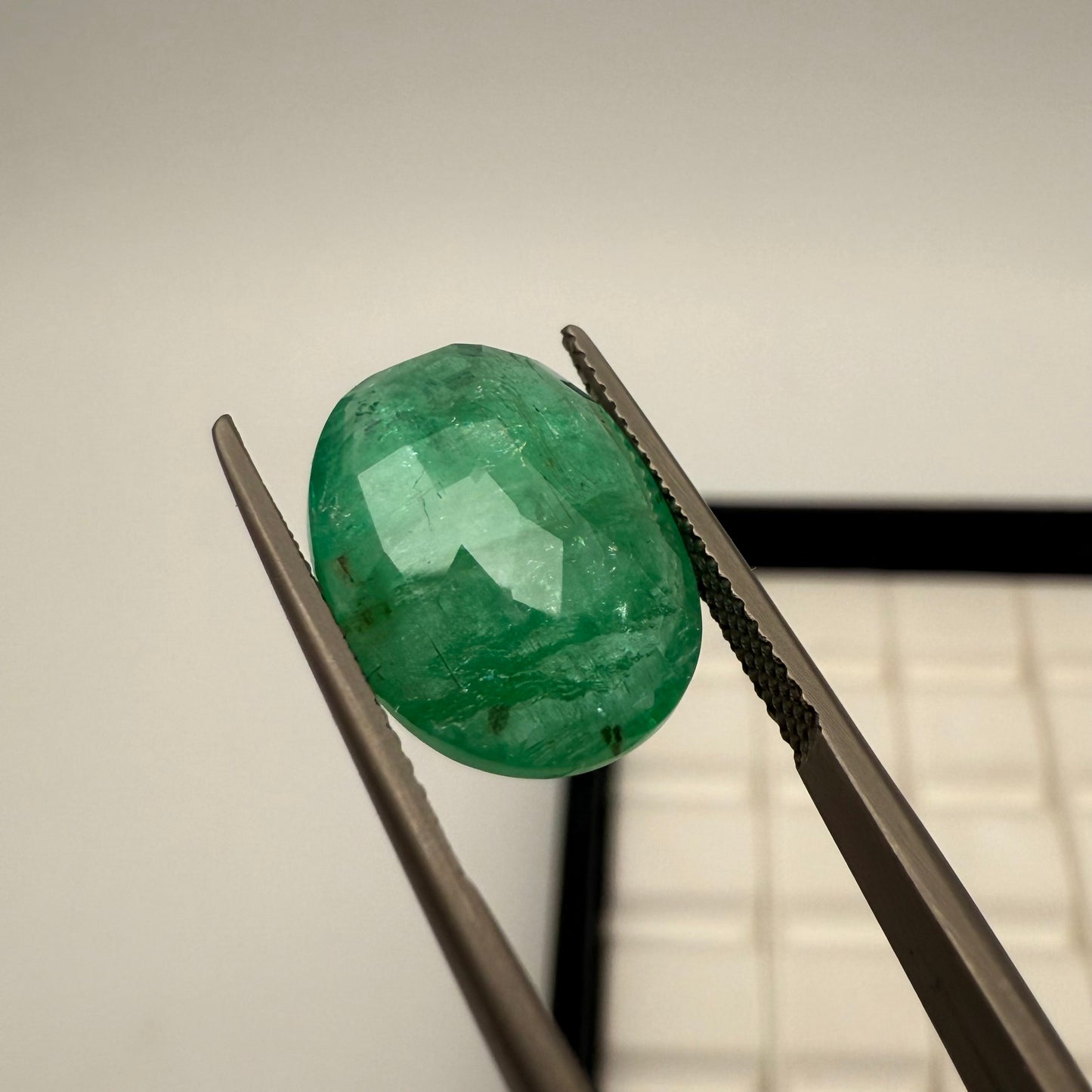 Emerald Zambia 15x12mm