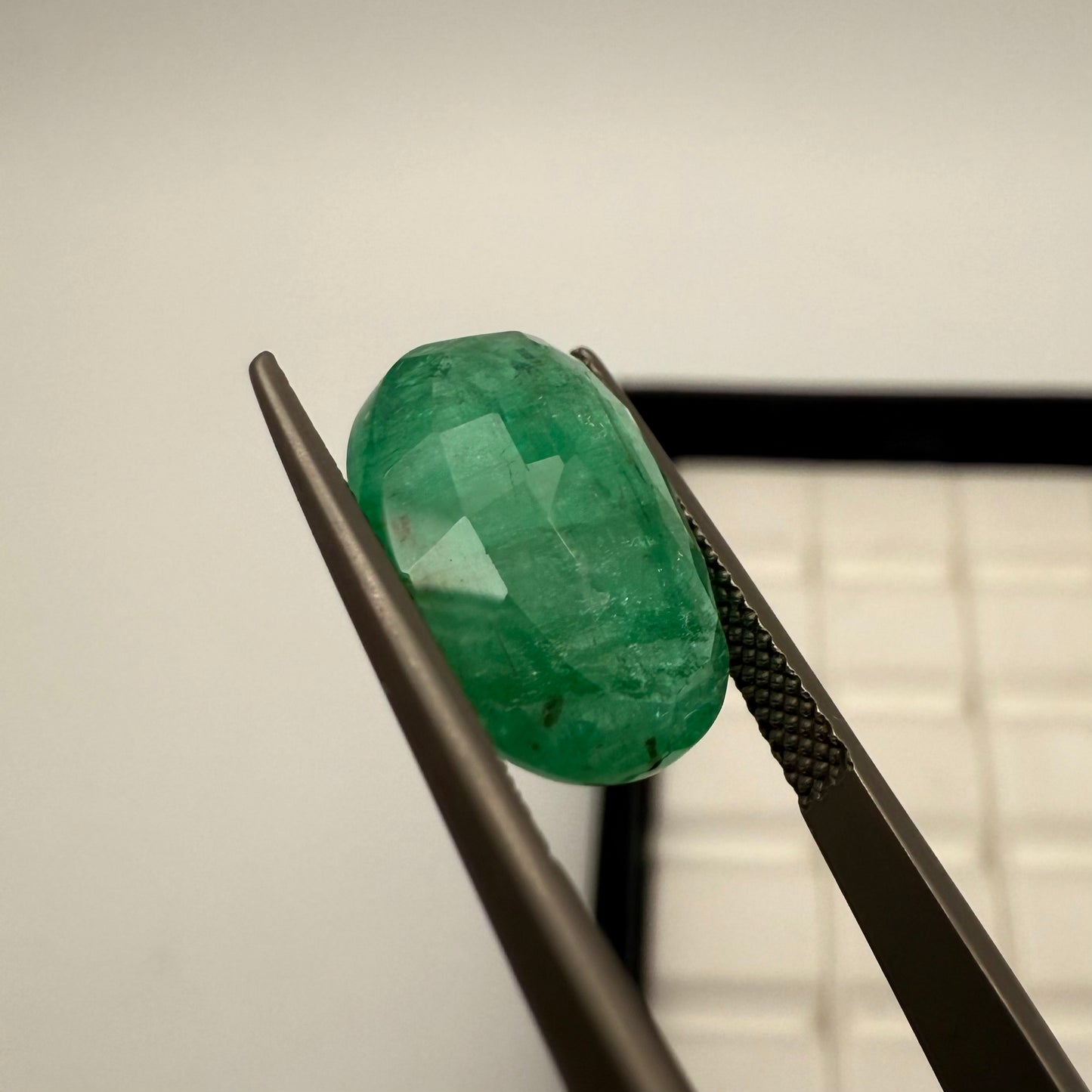 Emerald Zambia 15x12mm