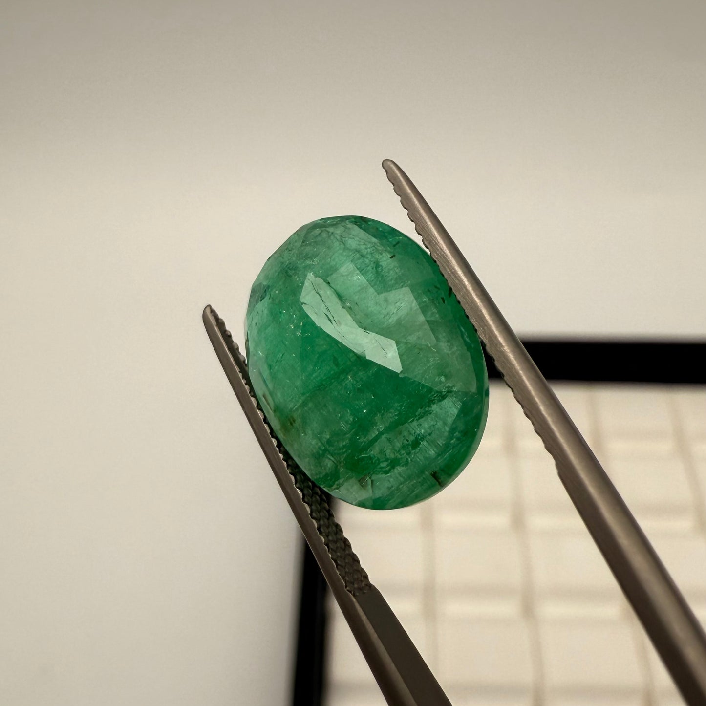 Emerald Zambia 15x12mm