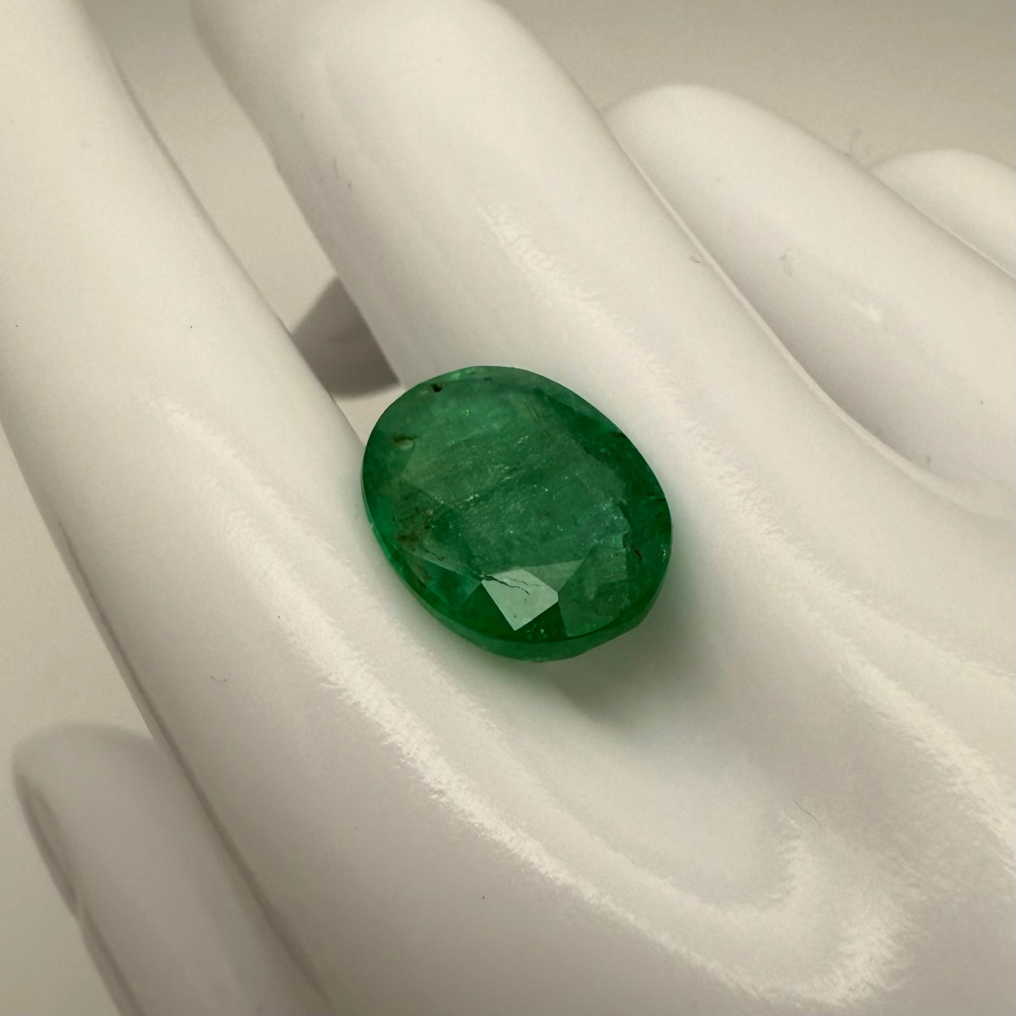 Emerald Zambia 15x12mm