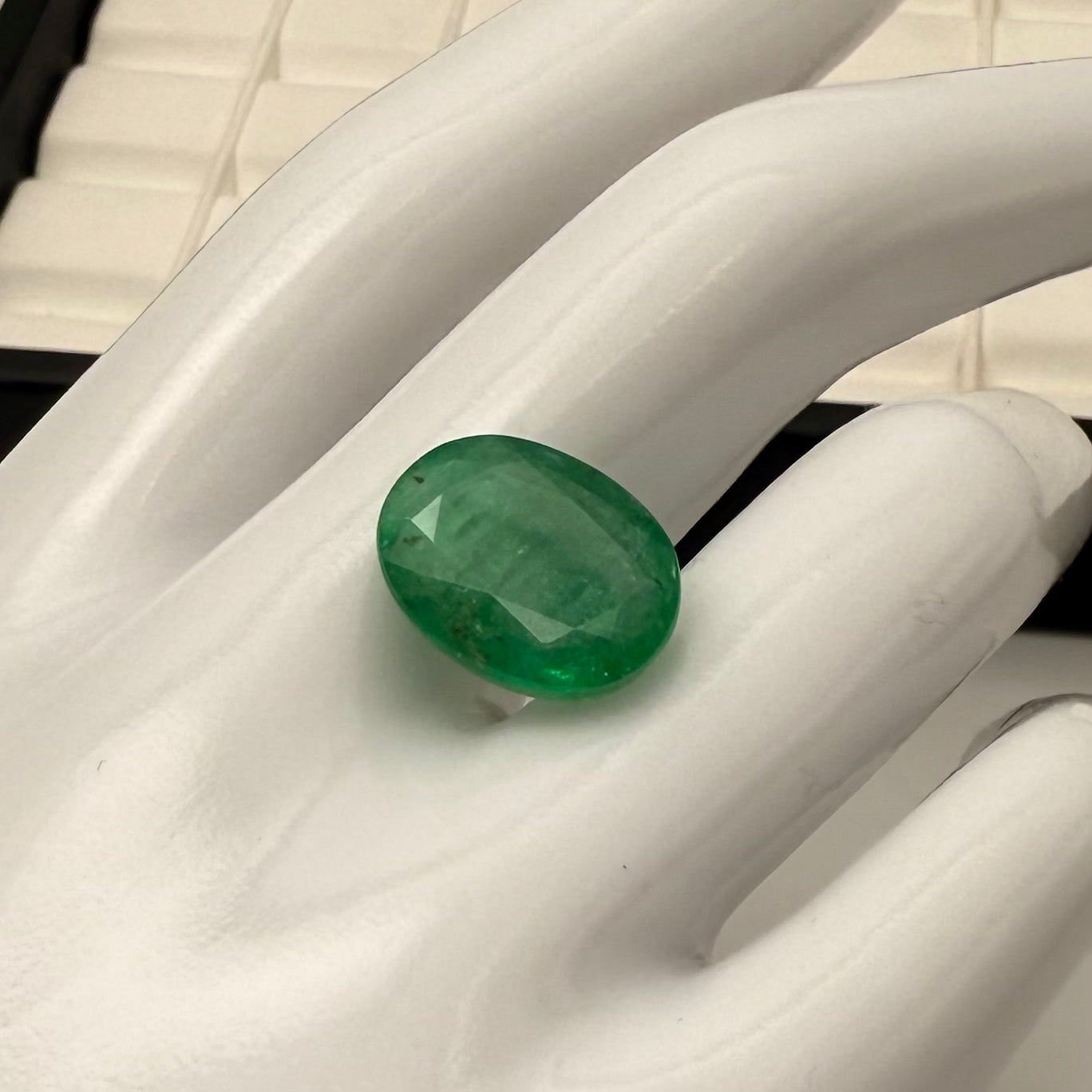 Emerald Zambia 15x12mm